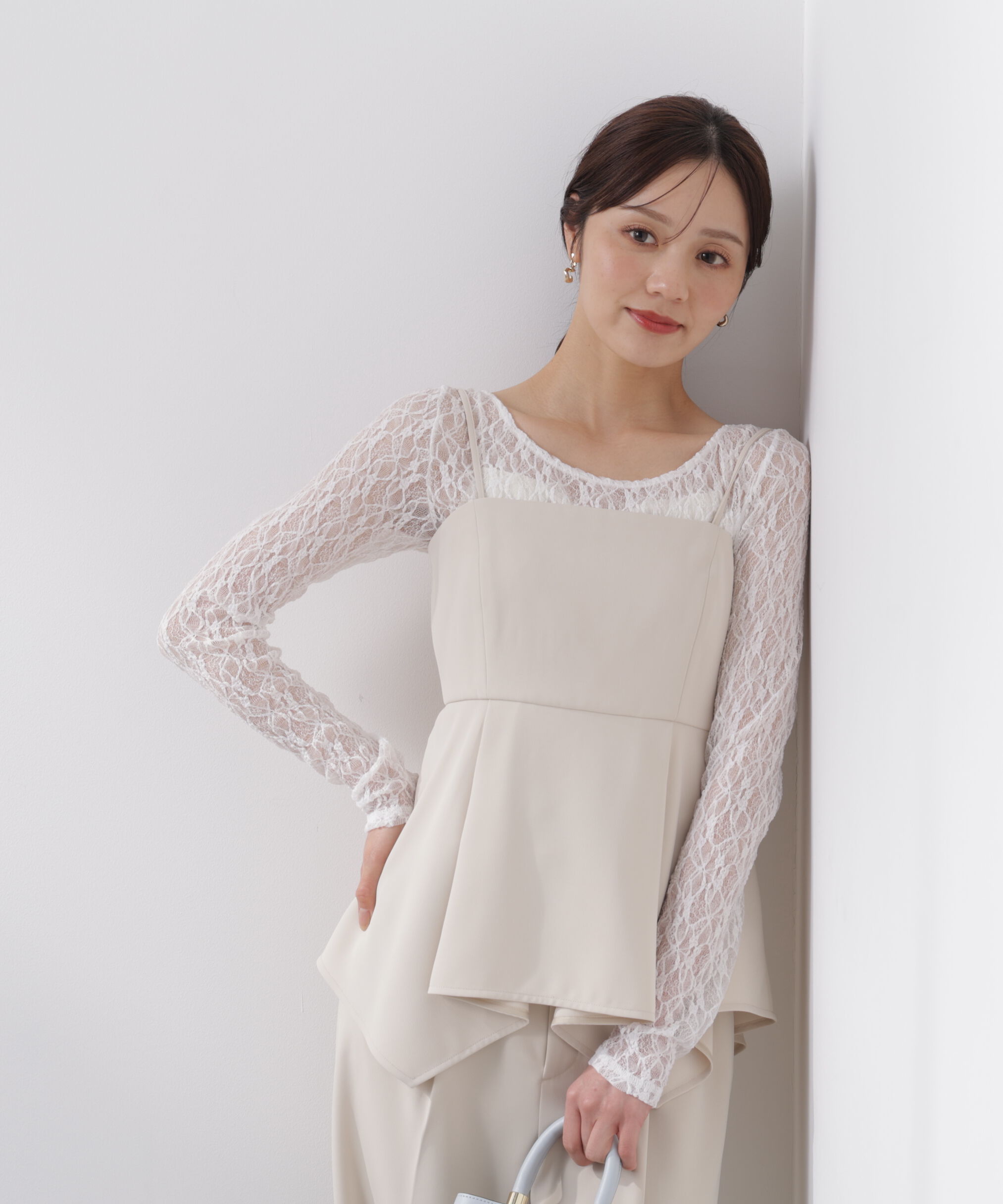 PROPORTION BODY DRESSING「ランダムヘムビスチェ　26SS」|シャツ・ブラウス|