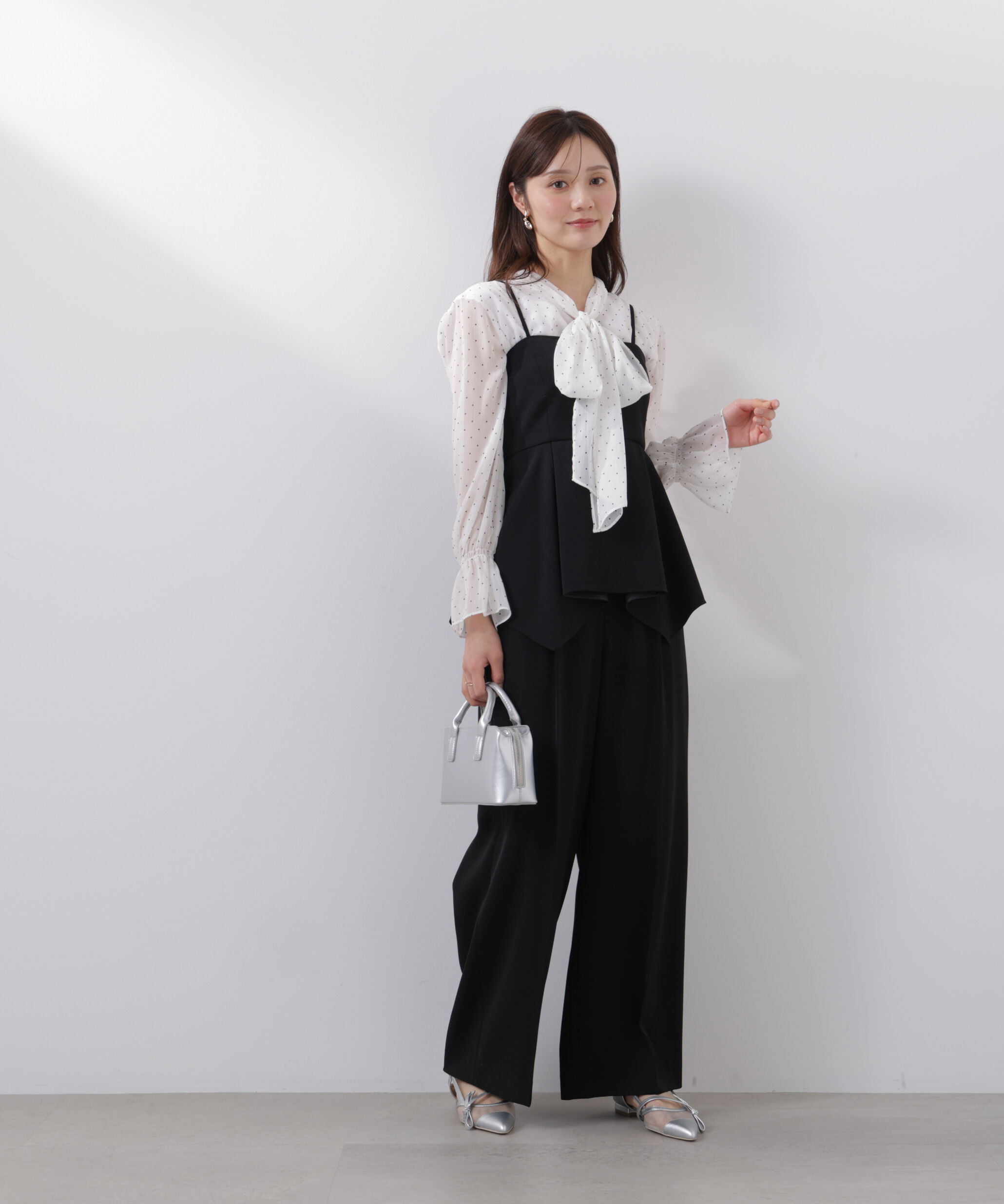 PROPORTION BODY DRESSING「ビッグリボンブラウス　26SS」|シャツ・ブラウス|