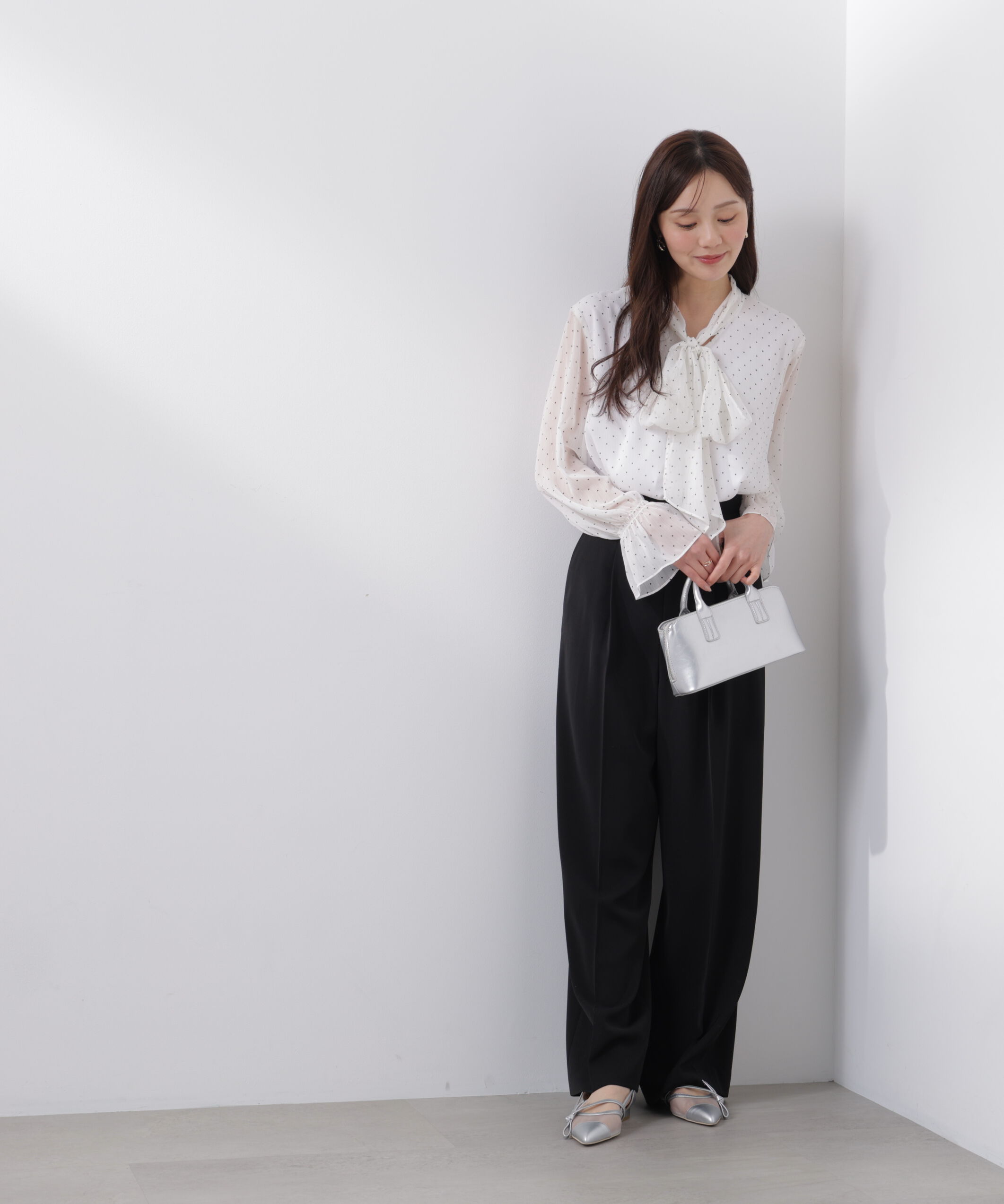 PROPORTION BODY DRESSING「ビッグリボンブラウス　26SS」|シャツ・ブラウス|