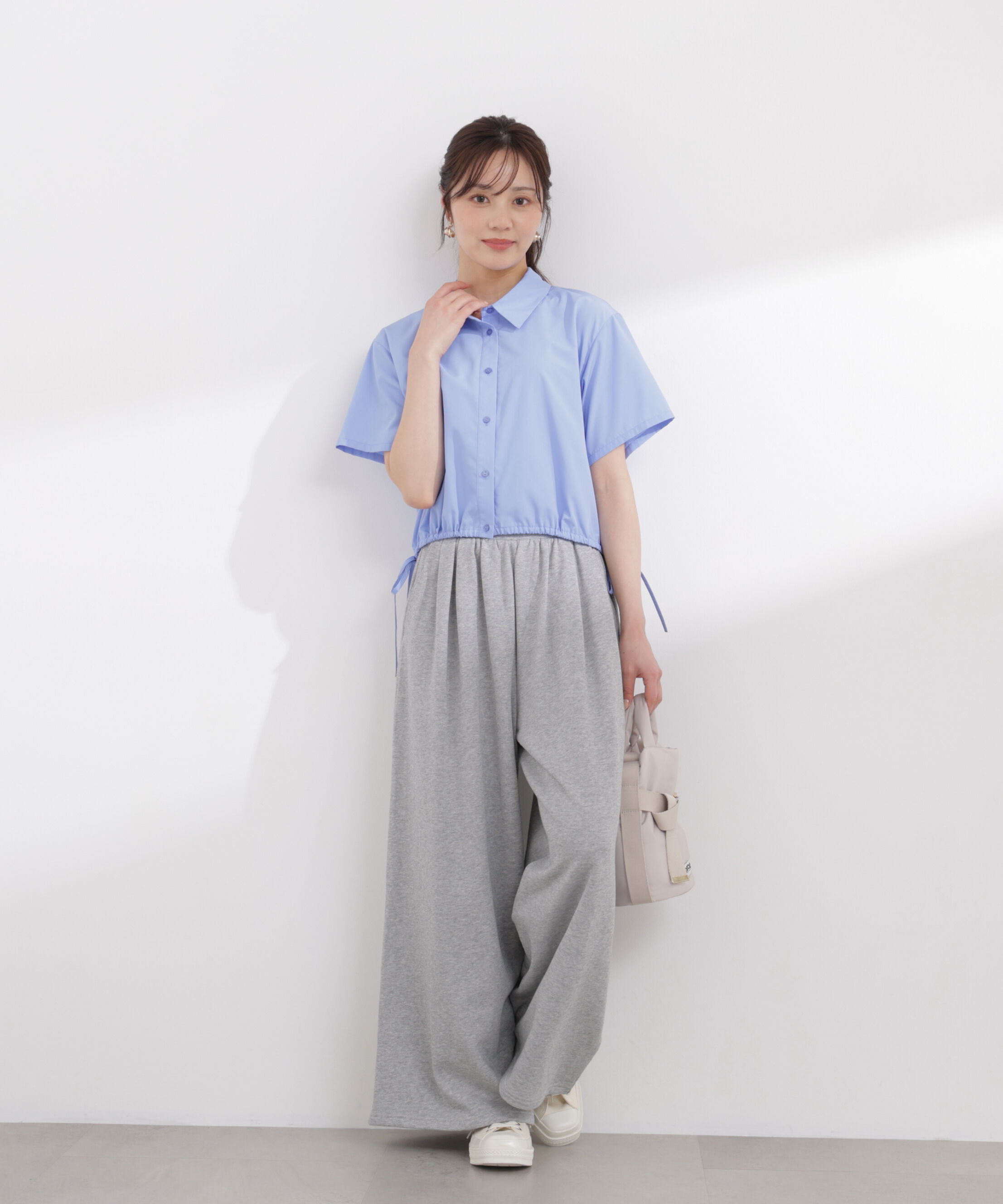 PROPORTION BODY DRESSING「〈EDIT COLOGNE〉ドロスト半袖シャツ 26SS」|シャツ・ブラウス|