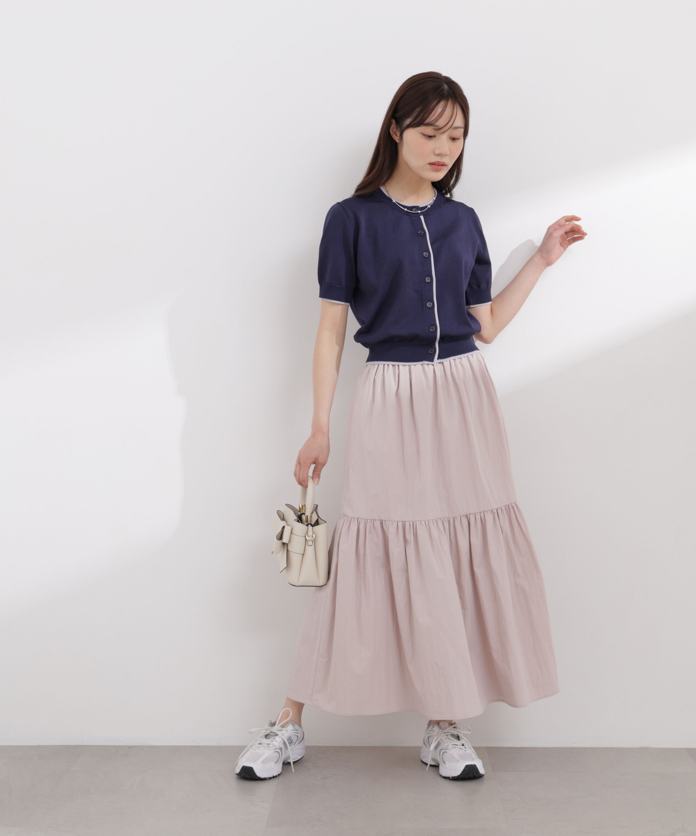 PROPORTION BODY DRESSING「タフタギャザースカート 26SS」|スカート|