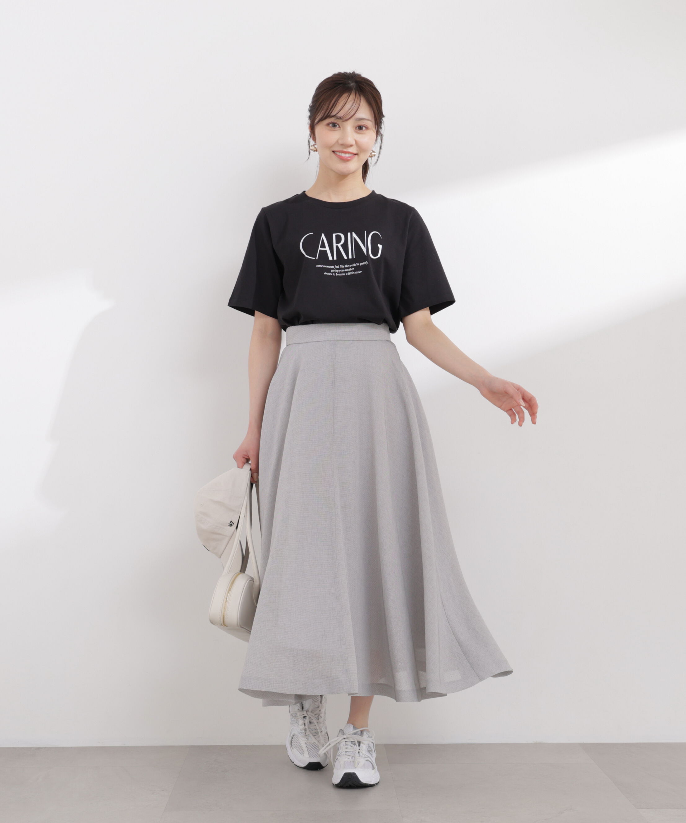 PROPORTION BODY DRESSING「メッシュサーキュラースカート 26SS」|スカート|