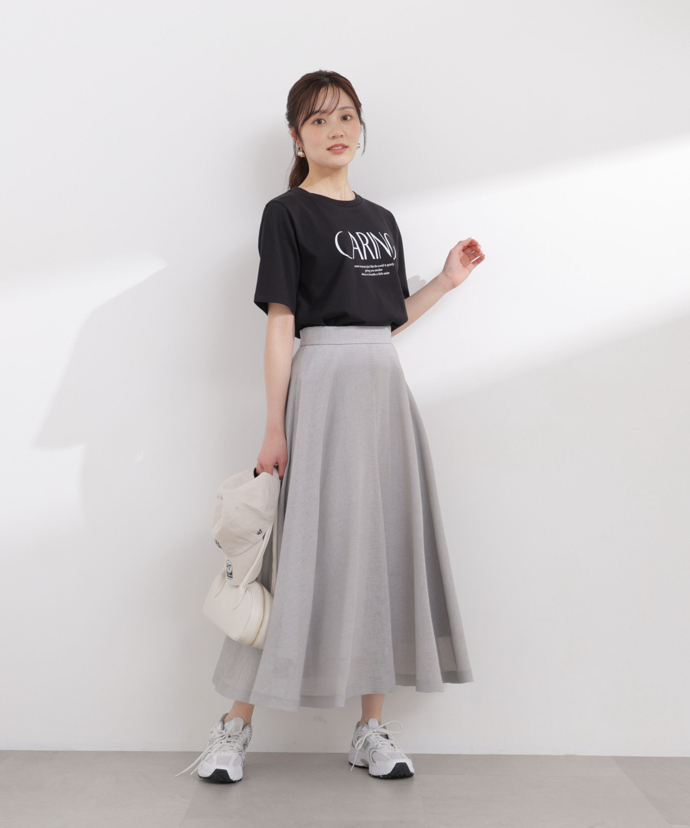 PROPORTION BODY DRESSING「メッシュサーキュラースカート 26SS」|スカート|