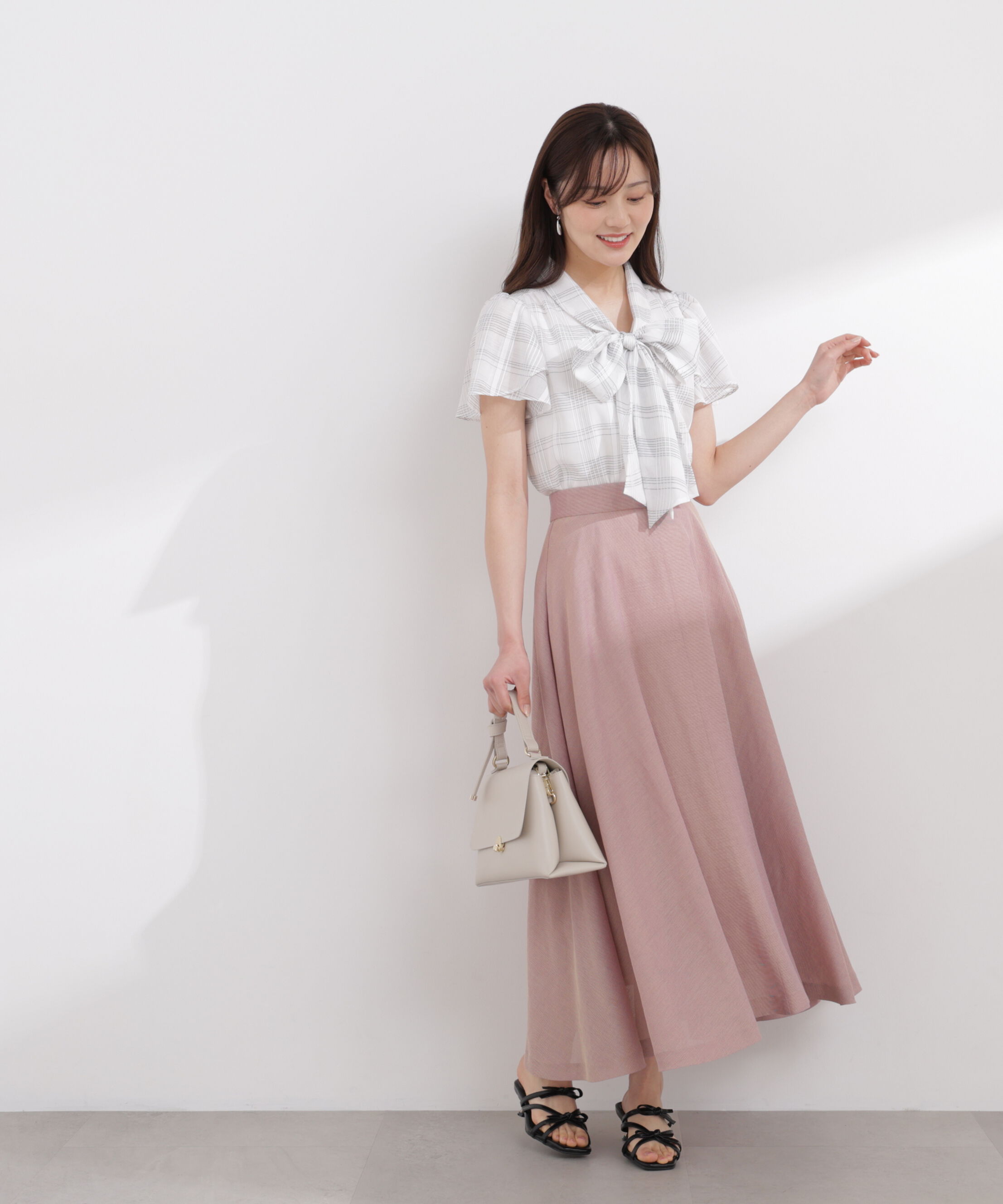 PROPORTION BODY DRESSING「メッシュサーキュラースカート 26SS」|スカート|