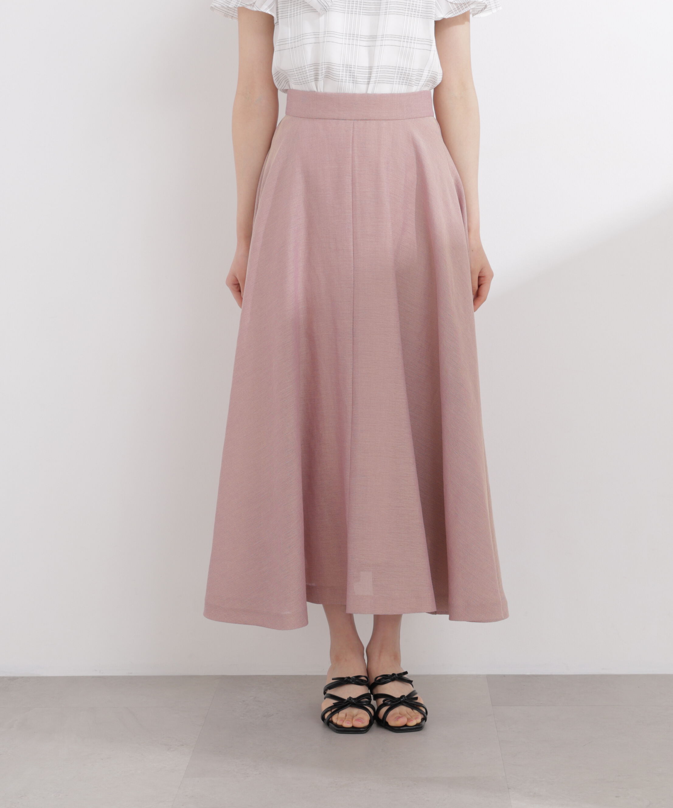 PROPORTION BODY DRESSING「メッシュサーキュラースカート 26SS」|スカート|