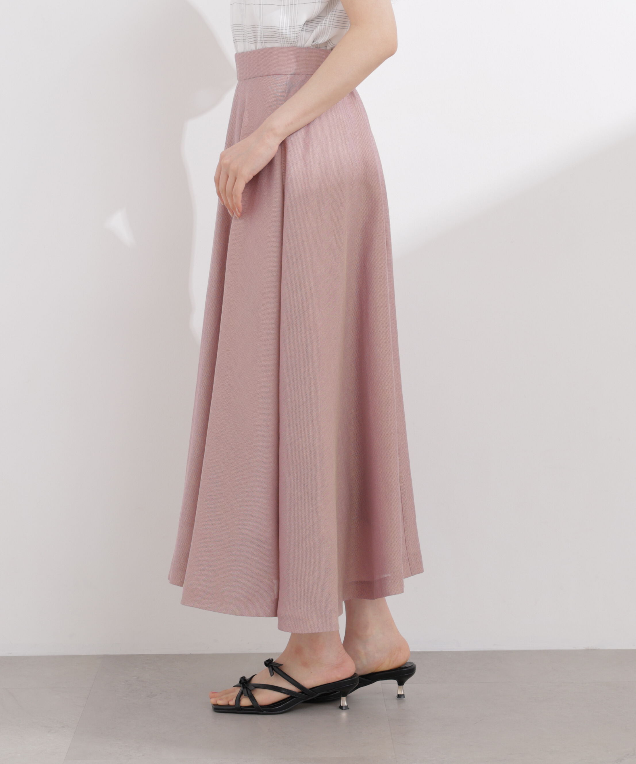 PROPORTION BODY DRESSING「メッシュサーキュラースカート 26SS」|スカート|