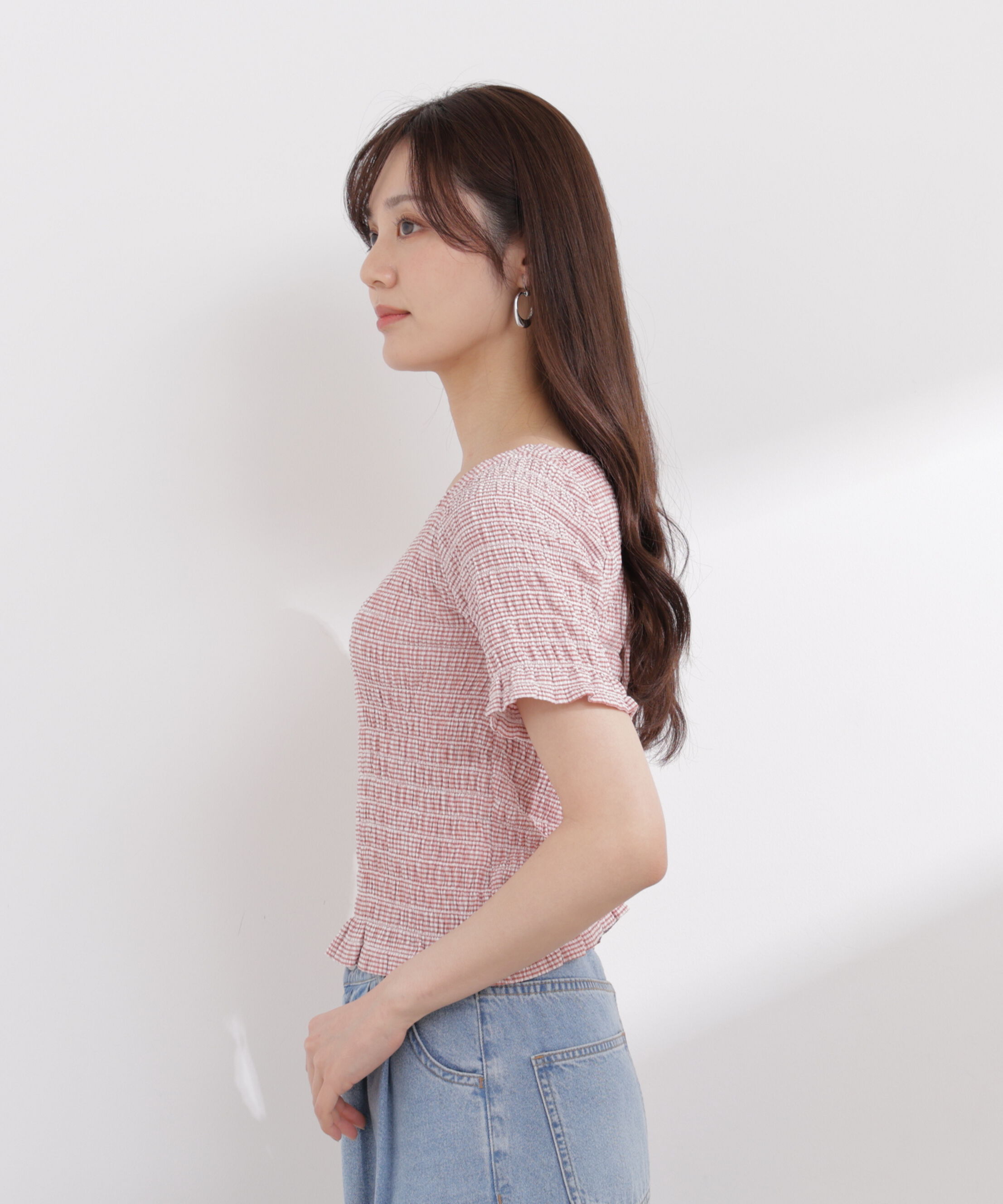 PROPORTION BODY DRESSING「バックオープンシャーリングトップス 26SS」|Tシャツ・カットソー|