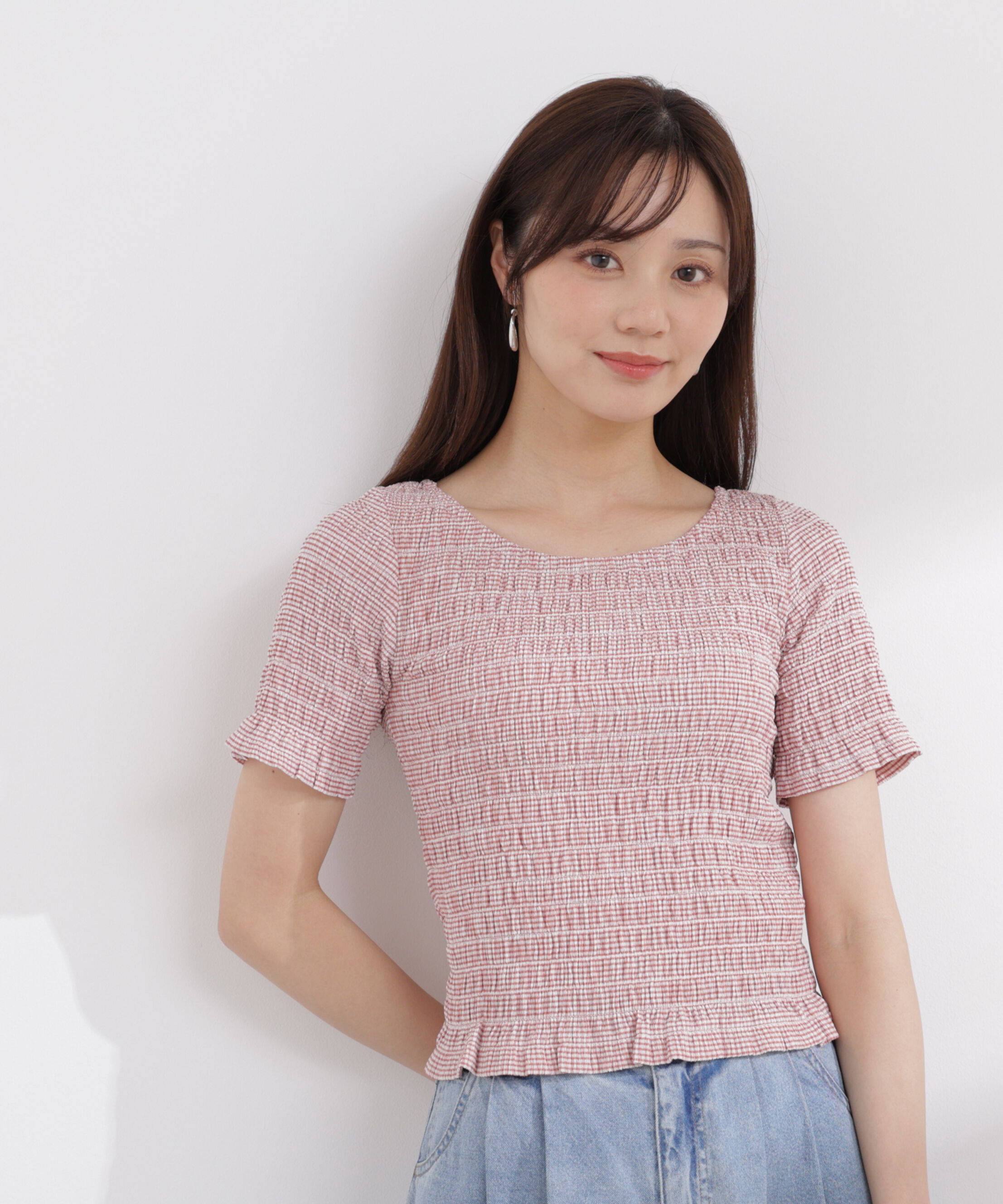 PROPORTION BODY DRESSING「バックオープンシャーリングトップス 26SS」|Tシャツ・カットソー|