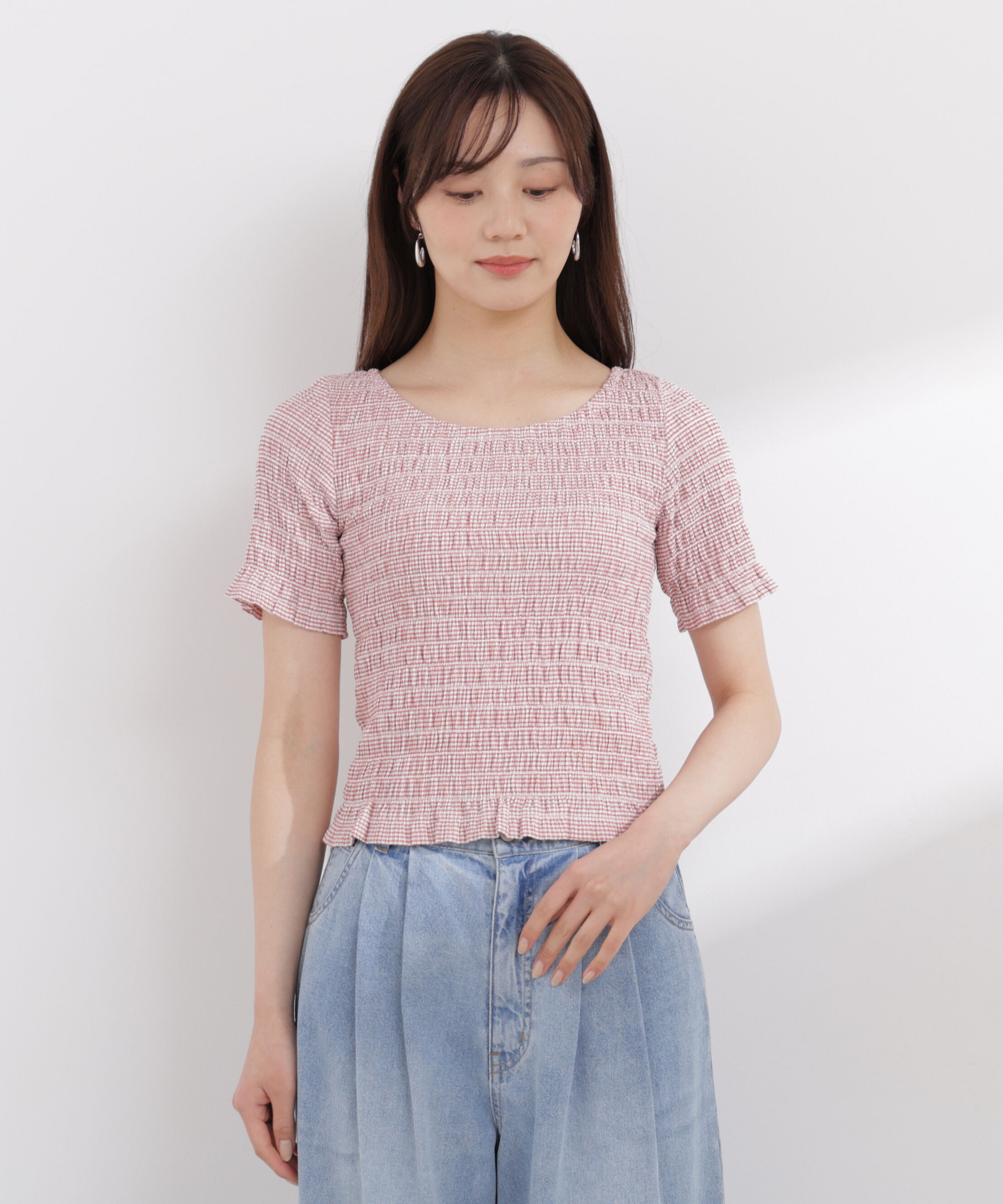 PROPORTION BODY DRESSING「バックオープンシャーリングトップス 26SS」|Tシャツ・カットソー|