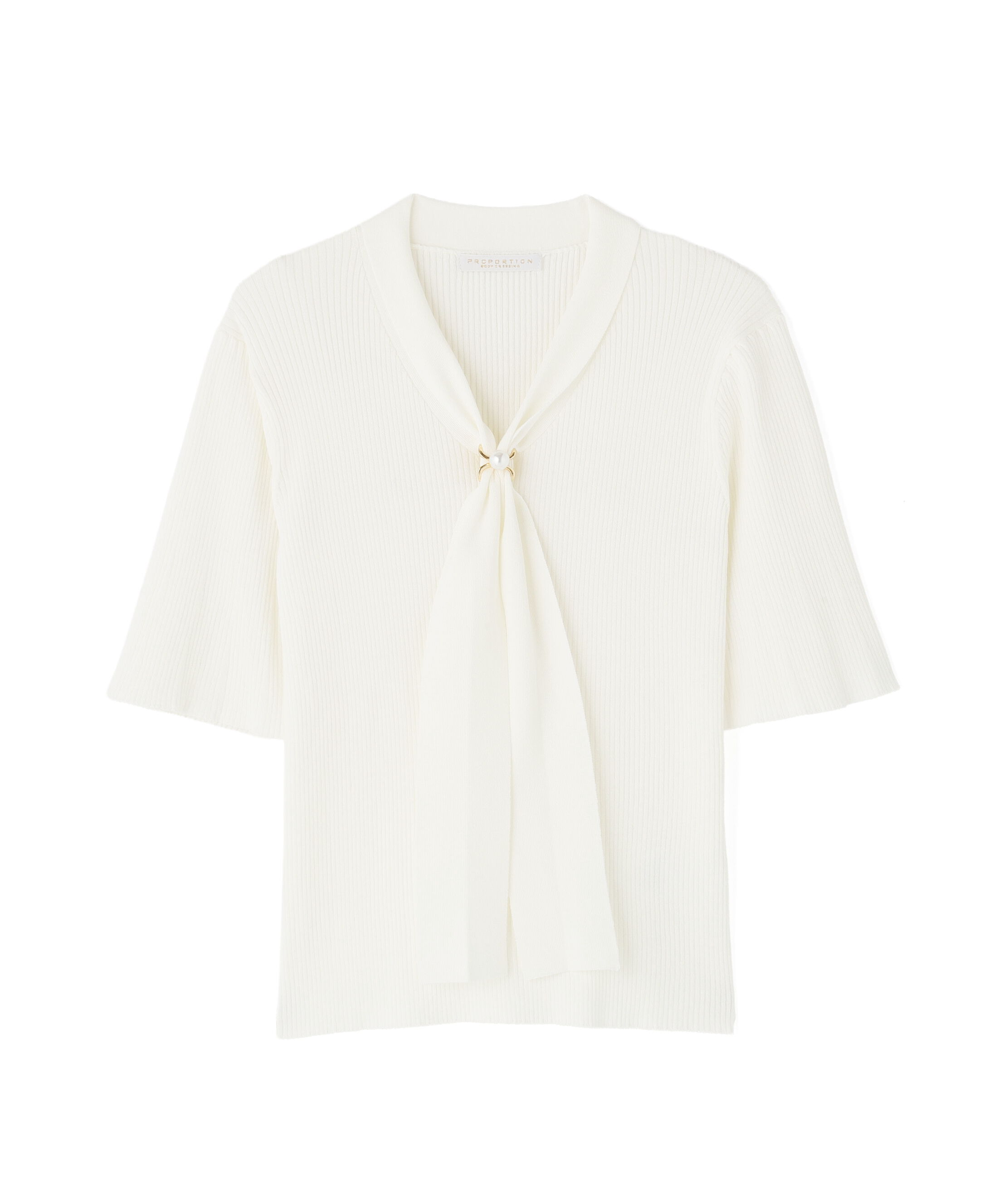 PROPORTION BODY DRESSING「3wayタイ付きニット 26SS」|ニット・セーター|