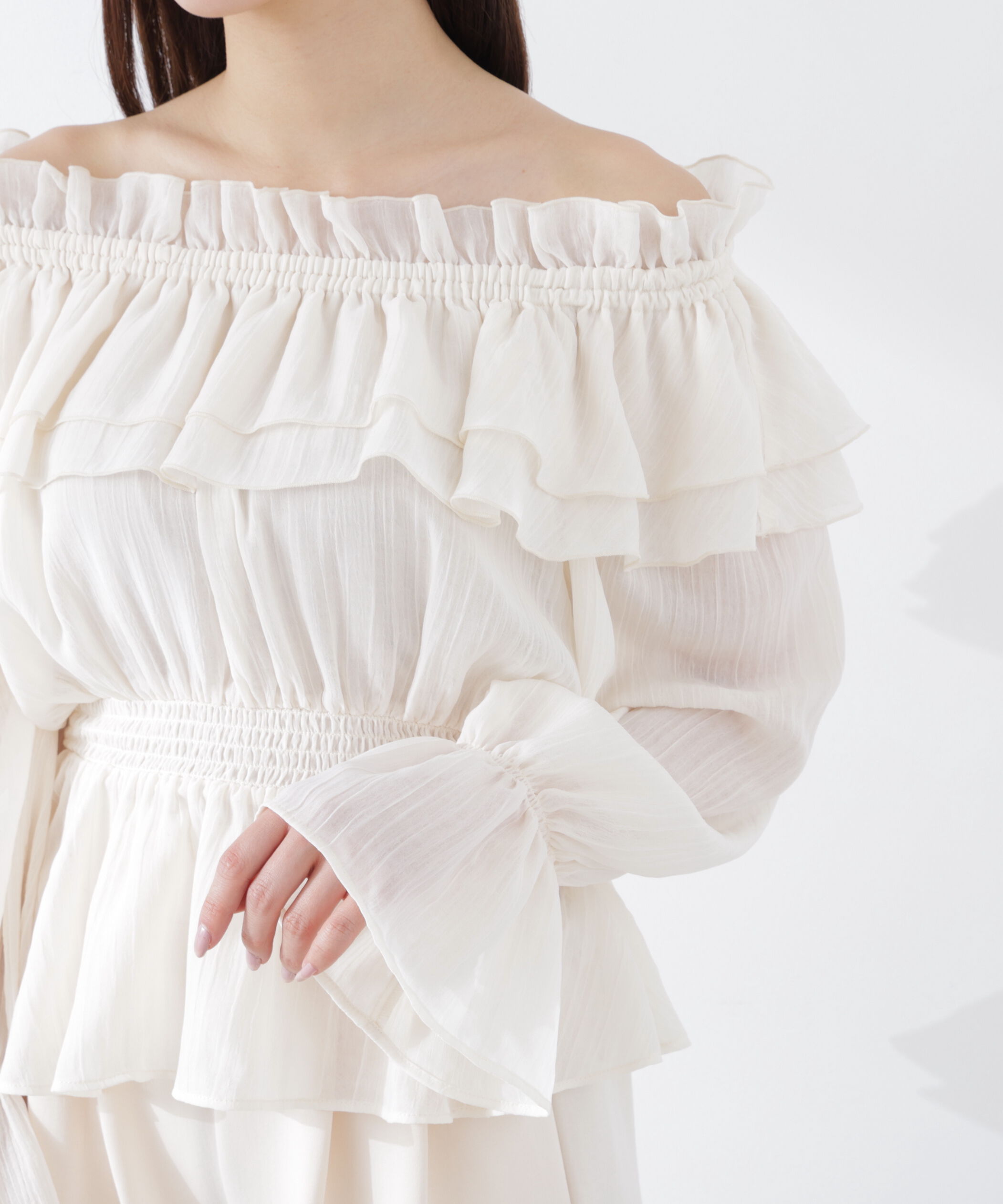 PROPORTION BODY DRESSING「<ｳｫｯｼｬﾌﾞﾙ>《EDIT COLOGNE》ｵﾌｼｮﾙｼｱｰｼｬｰﾘﾝｸﾞﾌﾞﾗ  」|シャツ・ブラウス|