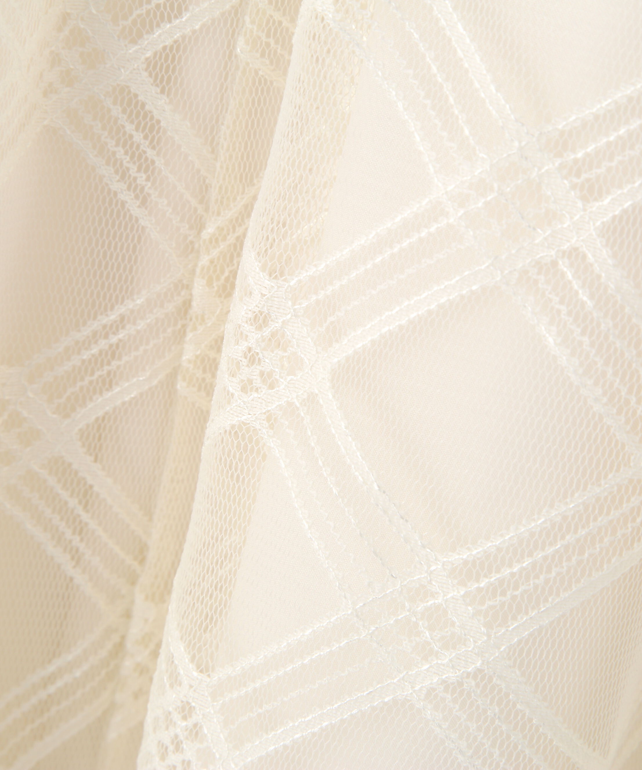 PROPORTION BODY DRESSING「シアーチェックフレアスカート　26SS」|スカート|