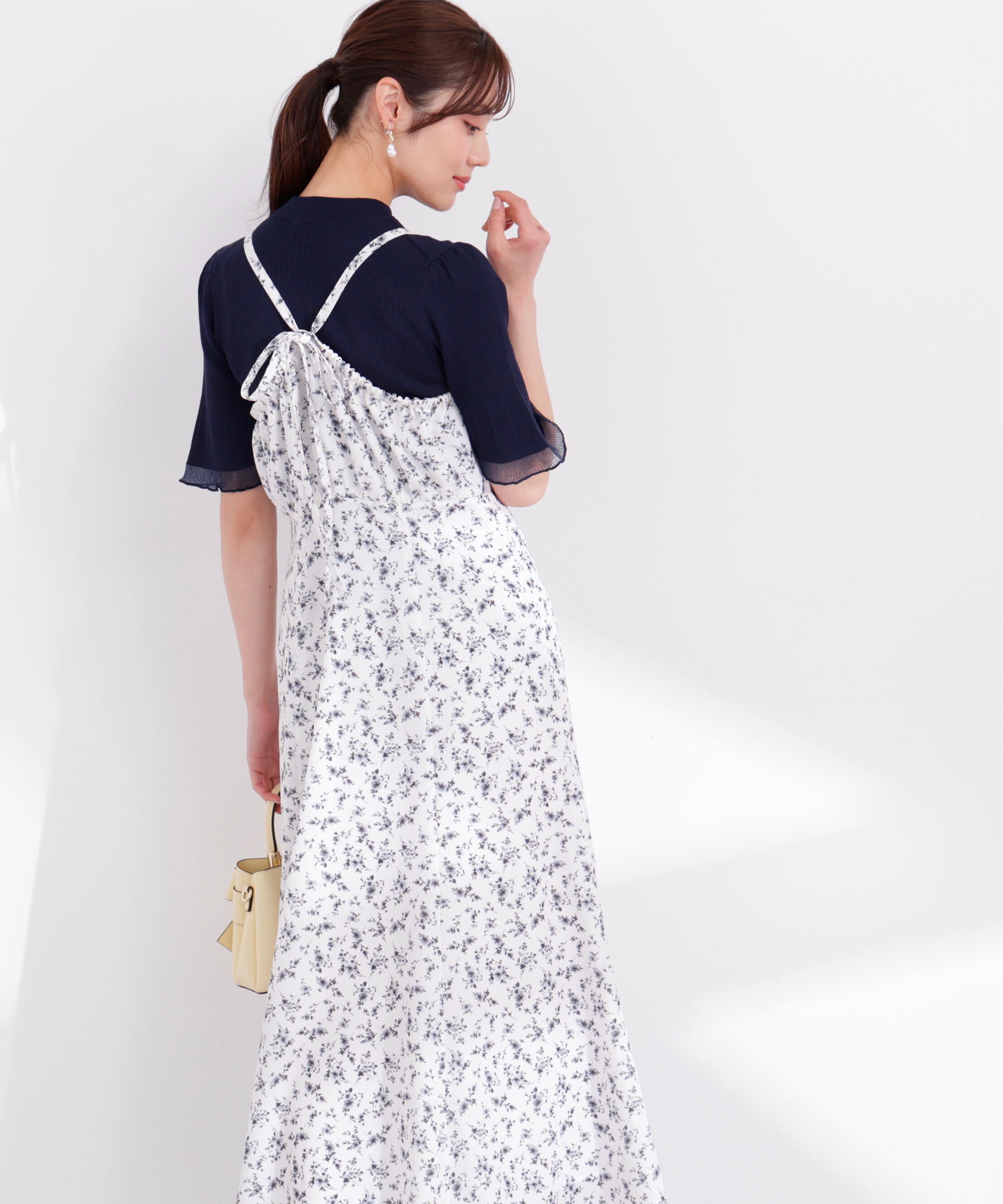 PROPORTION BODY DRESSING「花柄キャミワンピース 26SS」|ワンピース|