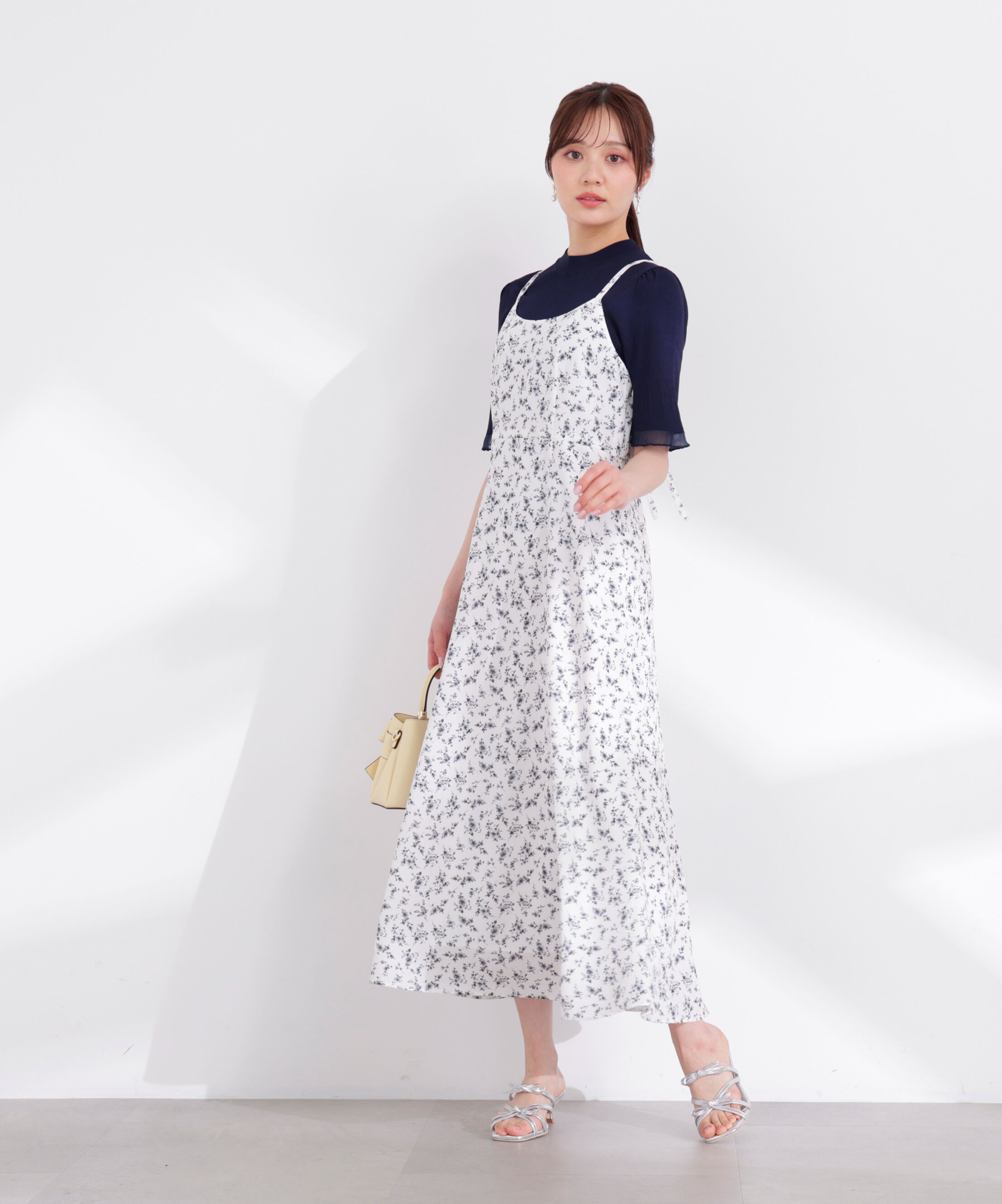 PROPORTION BODY DRESSING「花柄キャミワンピース 26SS」|ワンピース|