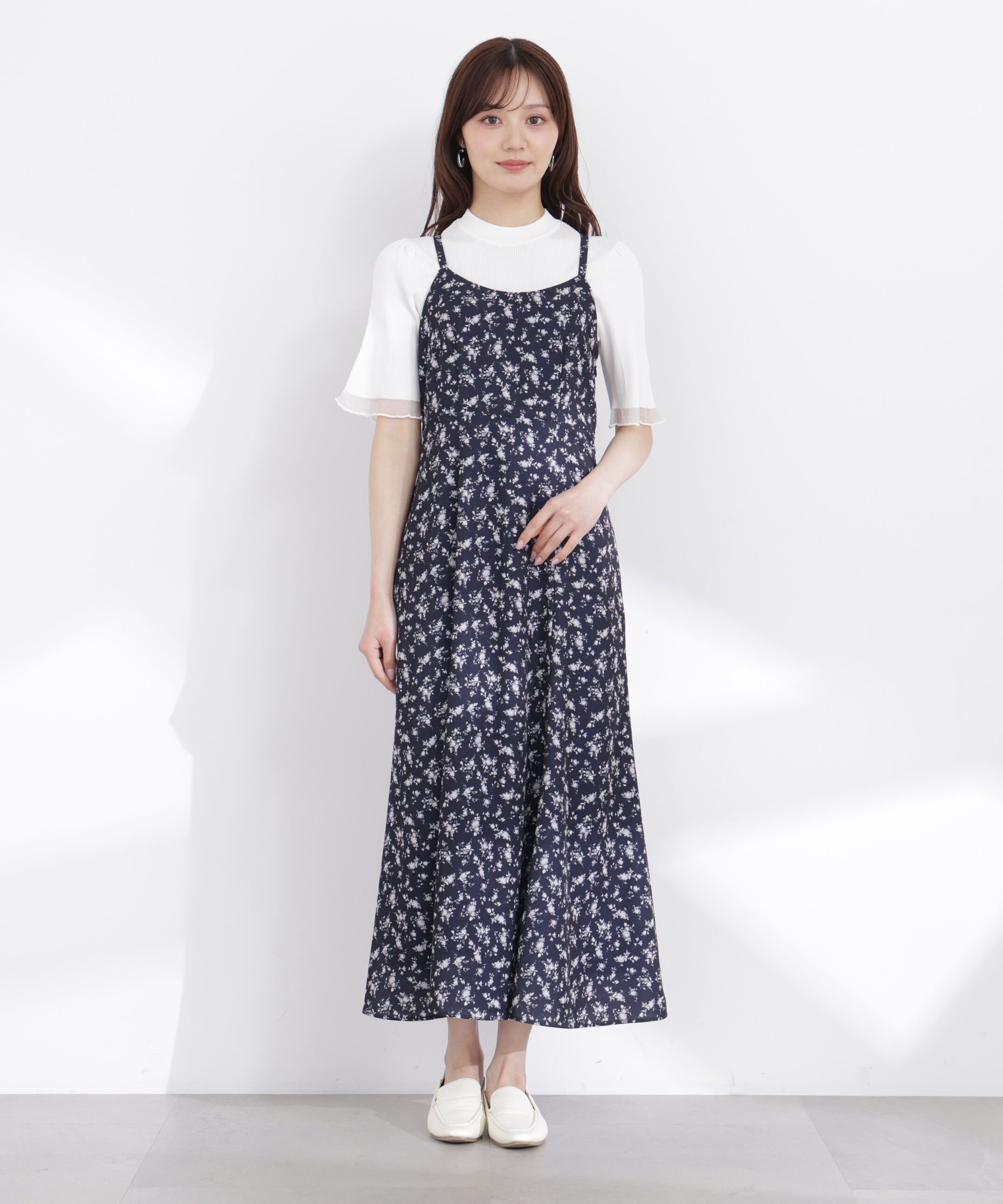 PROPORTION BODY DRESSING「花柄キャミワンピース 26SS」|ワンピース|