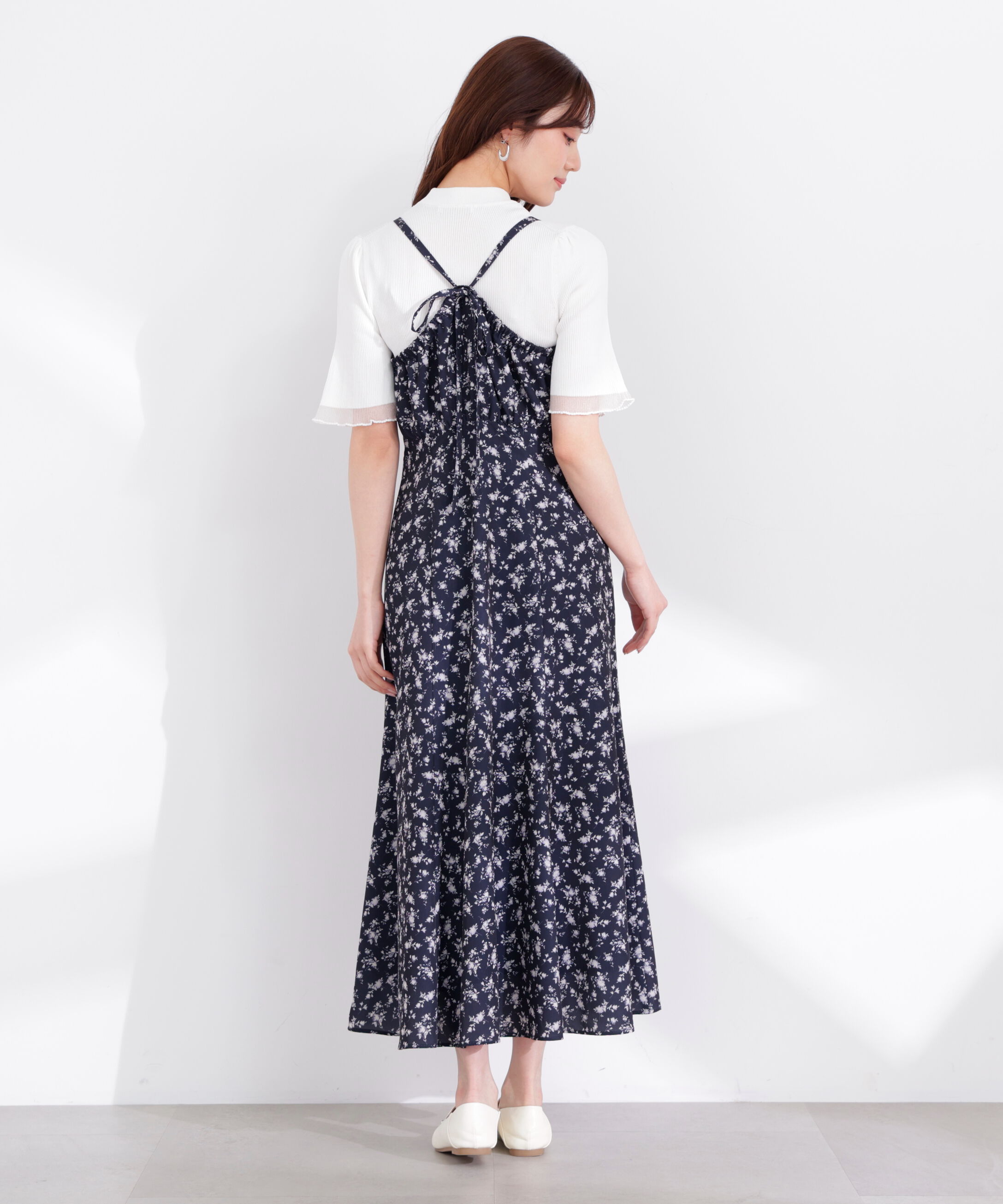 PROPORTION BODY DRESSING「花柄キャミワンピース 26SS」|ワンピース|