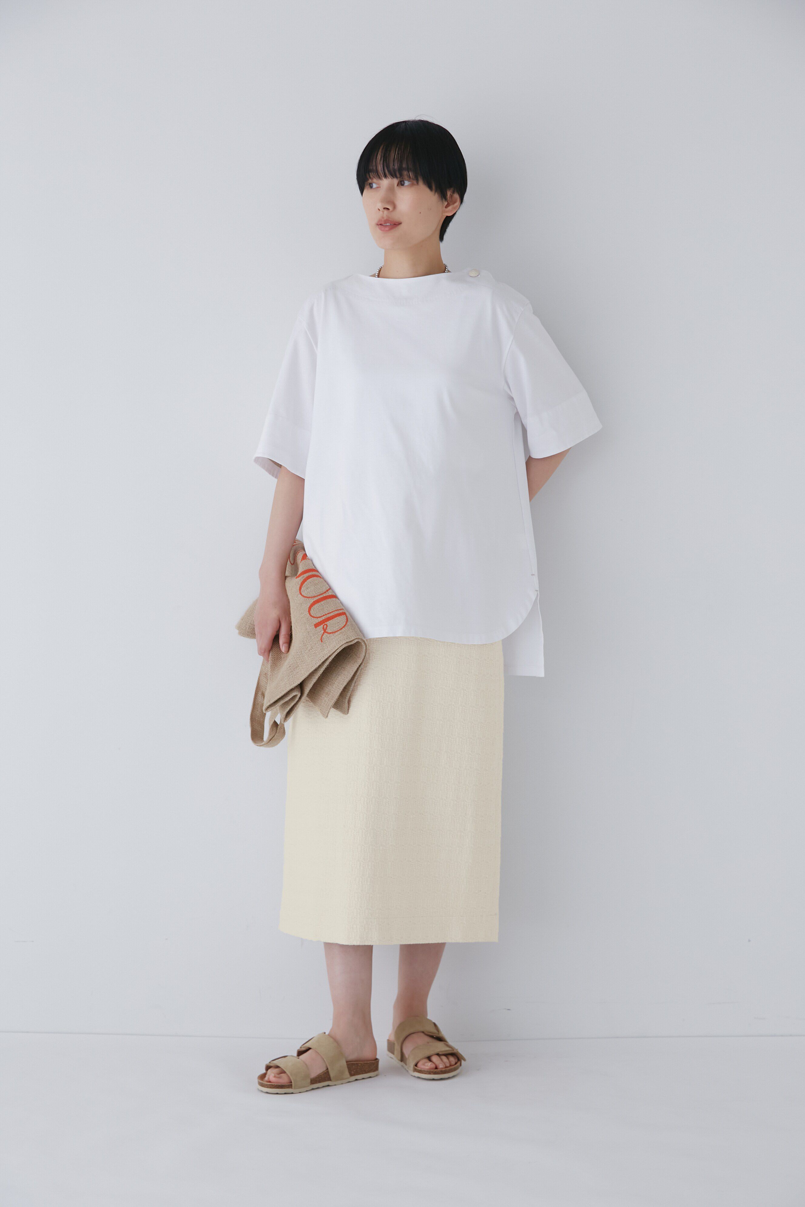  「◆スラブブッチャーツィードスカート」|スカート|