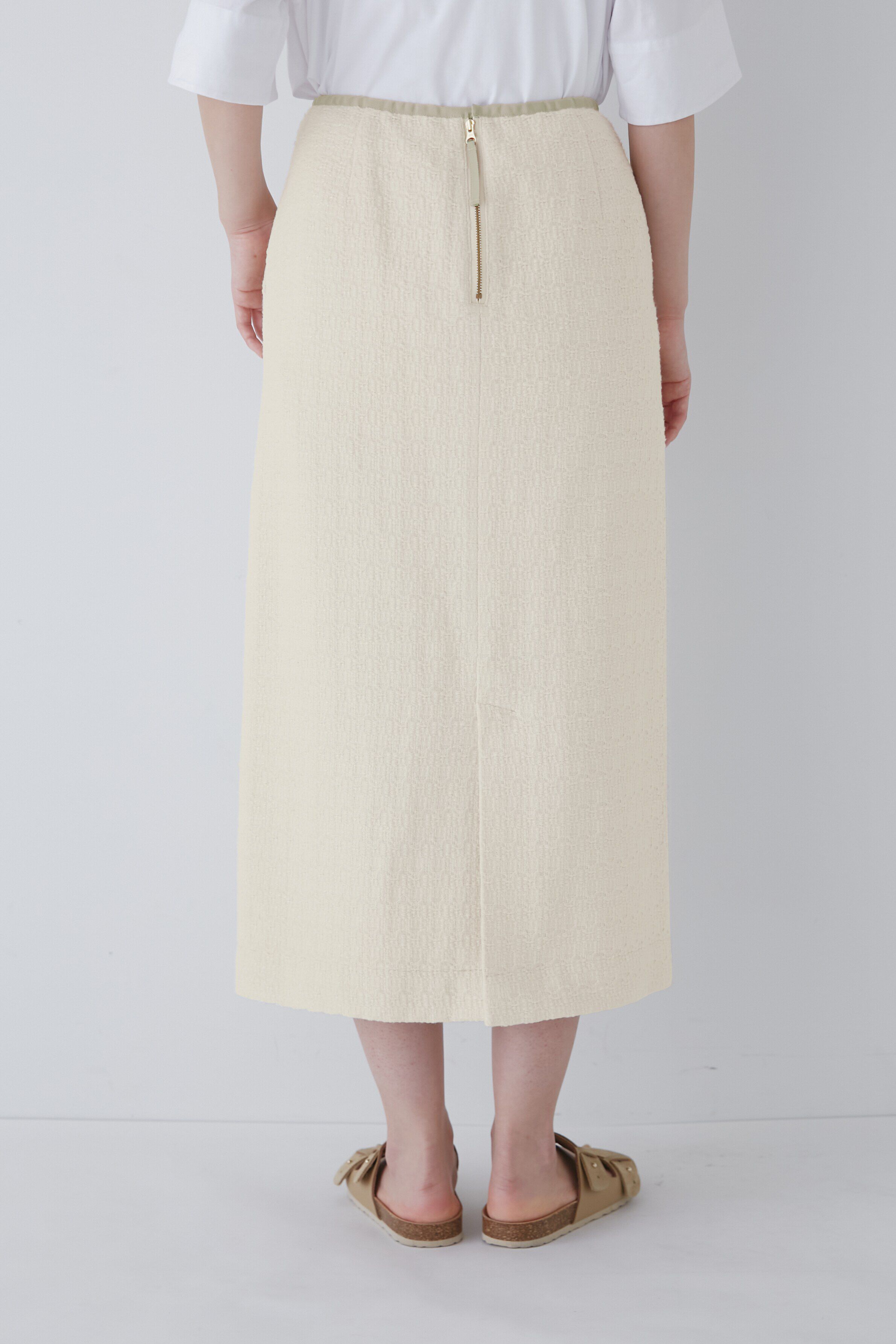  「◆スラブブッチャーツィードスカート」|スカート|