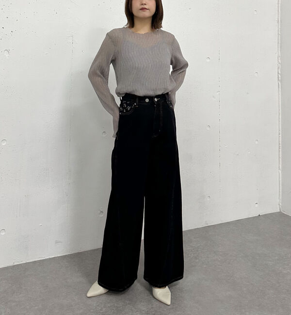 archives「シアー楊柳ＴＯＰＳ／」|カーディガン|