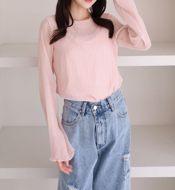 archives「シアー楊柳ＴＯＰＳ／」|カーディガン|