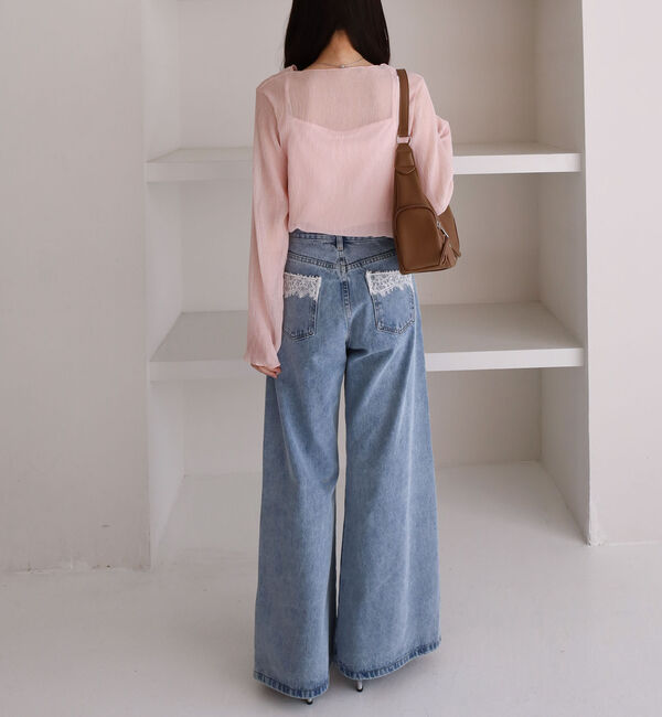 archives「シアー楊柳ＴＯＰＳ／」|カーディガン|