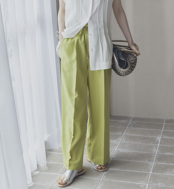 Doux archives「センタープレスイージーパンツ」|チノ|