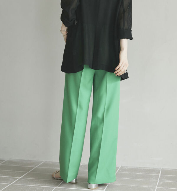 Doux archives「センタープレスイージーパンツ」|チノ|