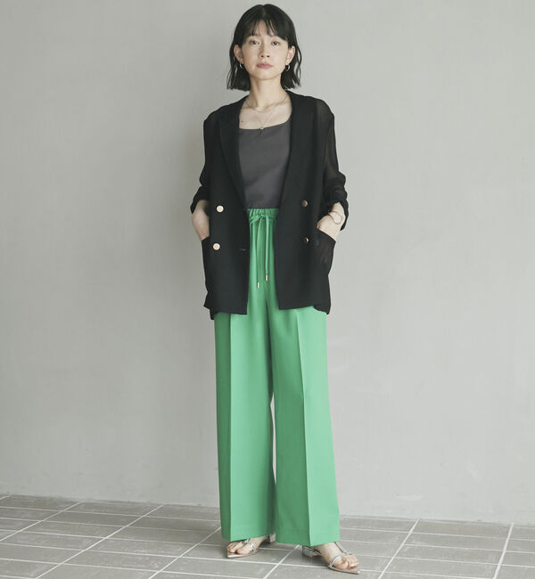 Doux archives「センタープレスイージーパンツ」|チノ|