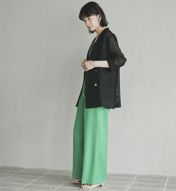 Doux archives「センタープレスイージーパンツ」|チノ|