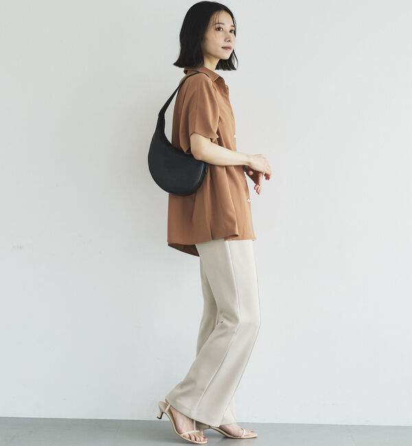 Doux archives「とろみジョーゼットドルマンシャツ」|シャツ・ブラウス|