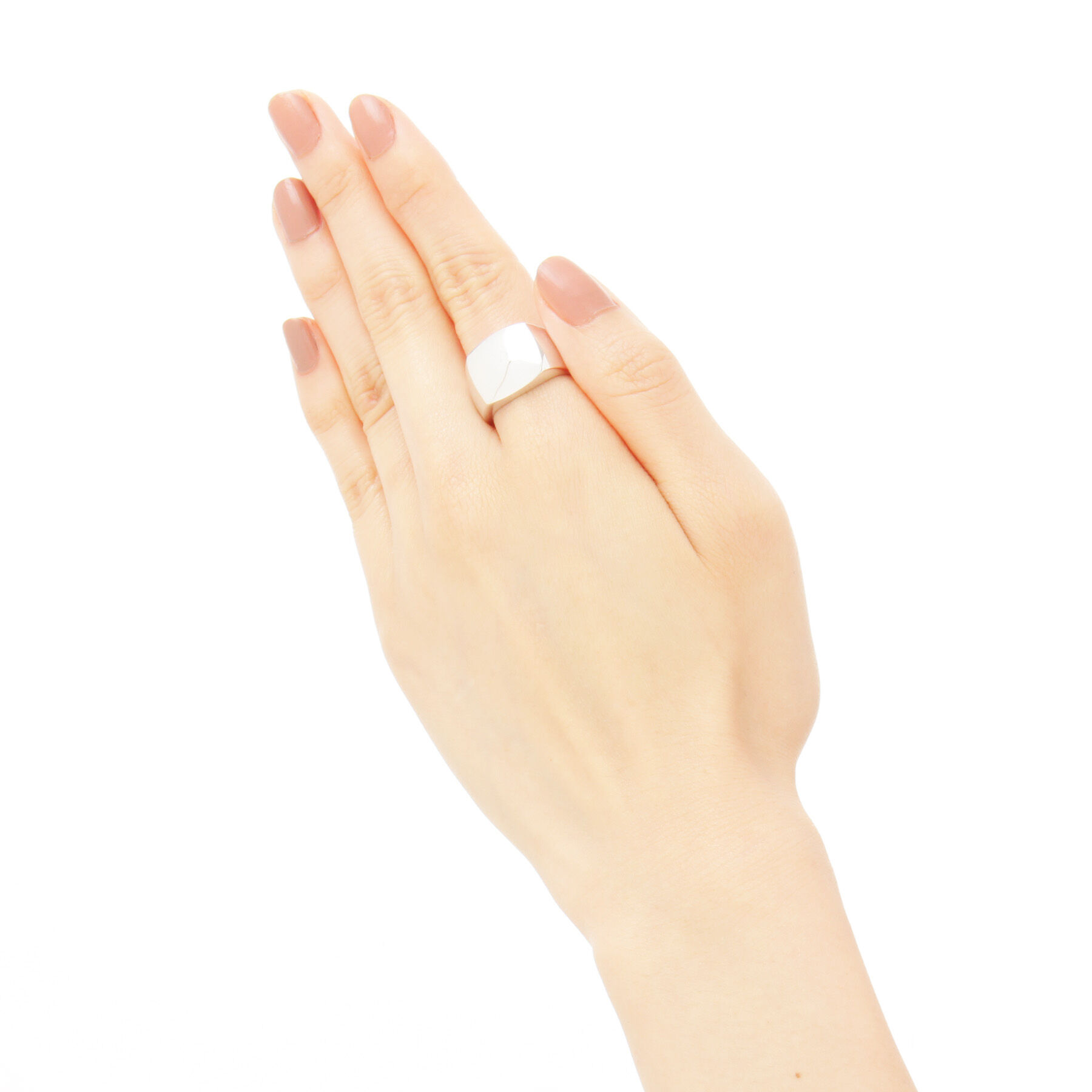 COCOSHNIK「シルバー シグネットリング スクエア」|リング|シルバー(600)