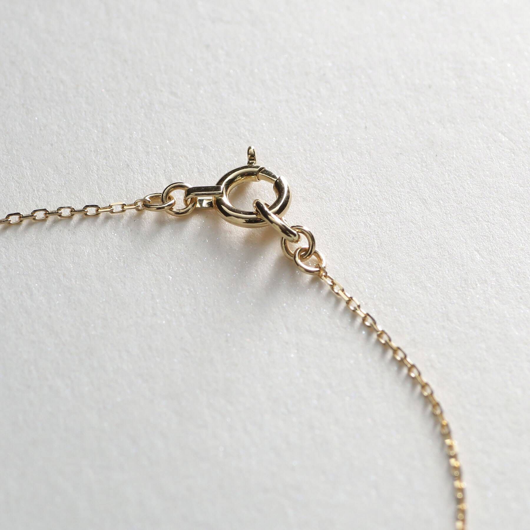 COCOSHNIK「K18ダイヤモンド コンビネーションパヴェ ラウンドネックレス」|ネックレス|