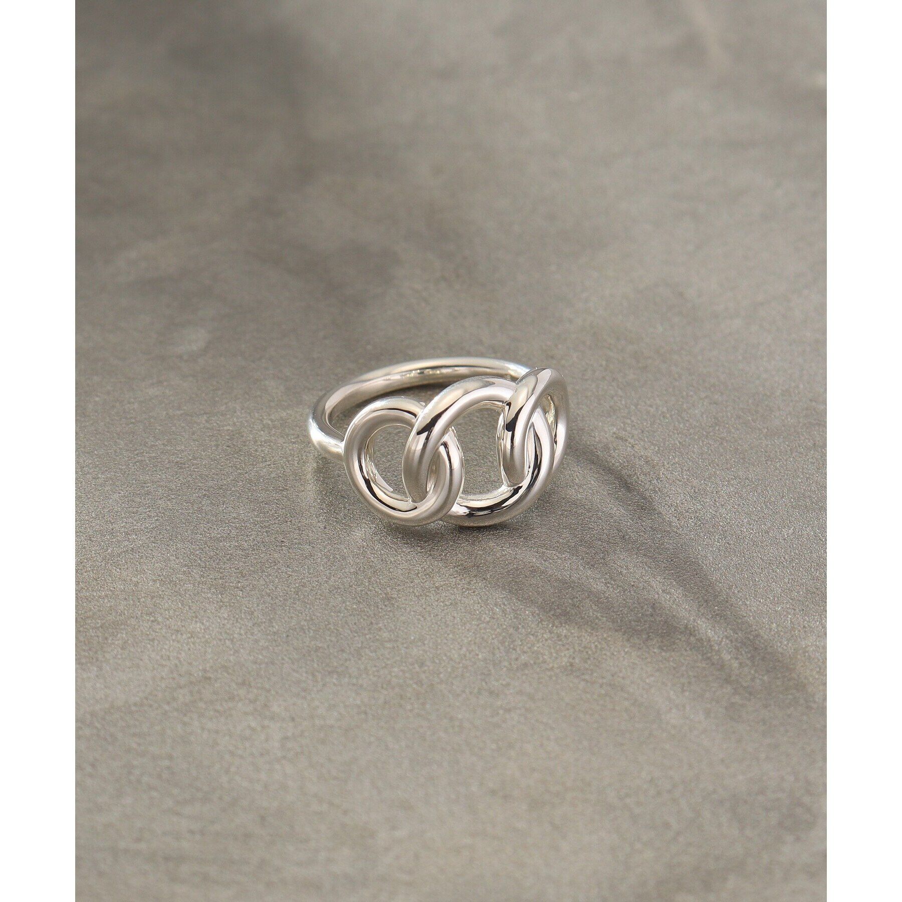 COCOSHNIK ONKITSCH「シルバー ラインリング トリプルサークル」|リング|