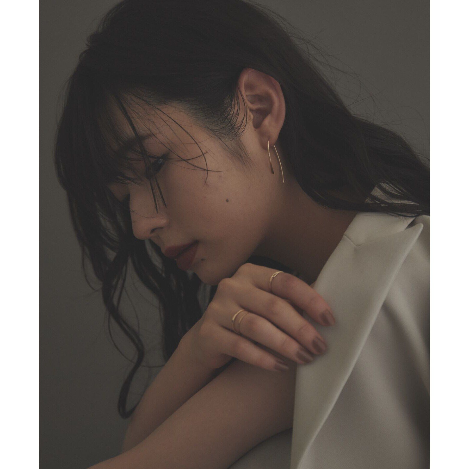 COCOSHNIK ONKITSCH「K10スキニーリング マーキスシグネット」|リング|