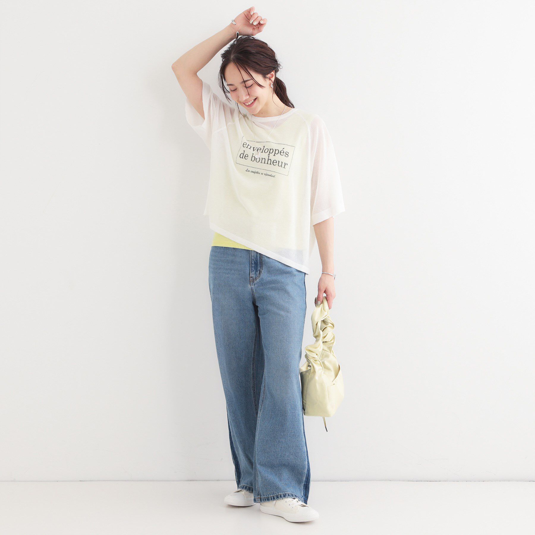 SHOO･LA･RUE「【S-LL】2WAYネック リブタンクトップ」|キャミソール|