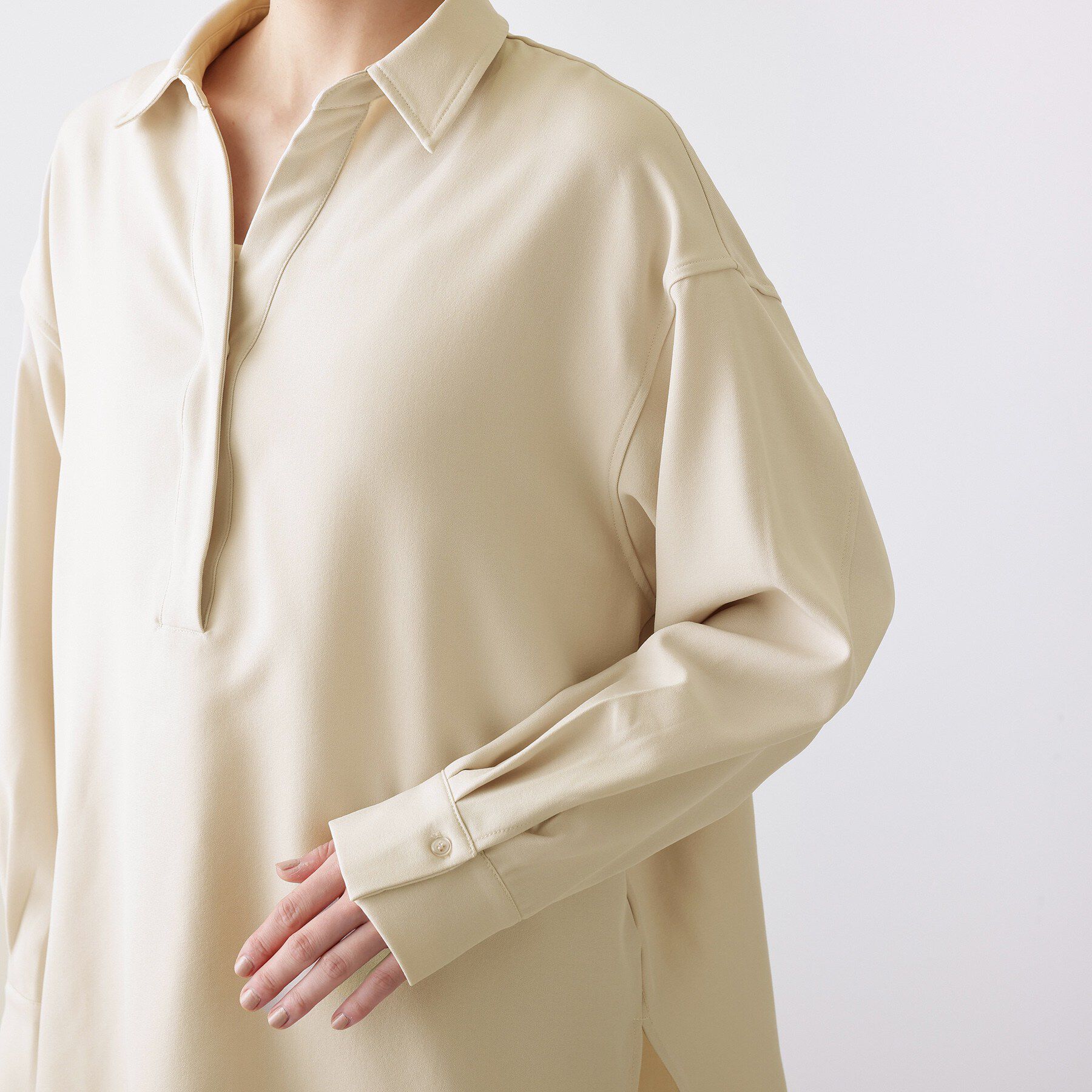 Dessin「【2点セット・洗える】メランジツイルセットアップ」|スーツ|