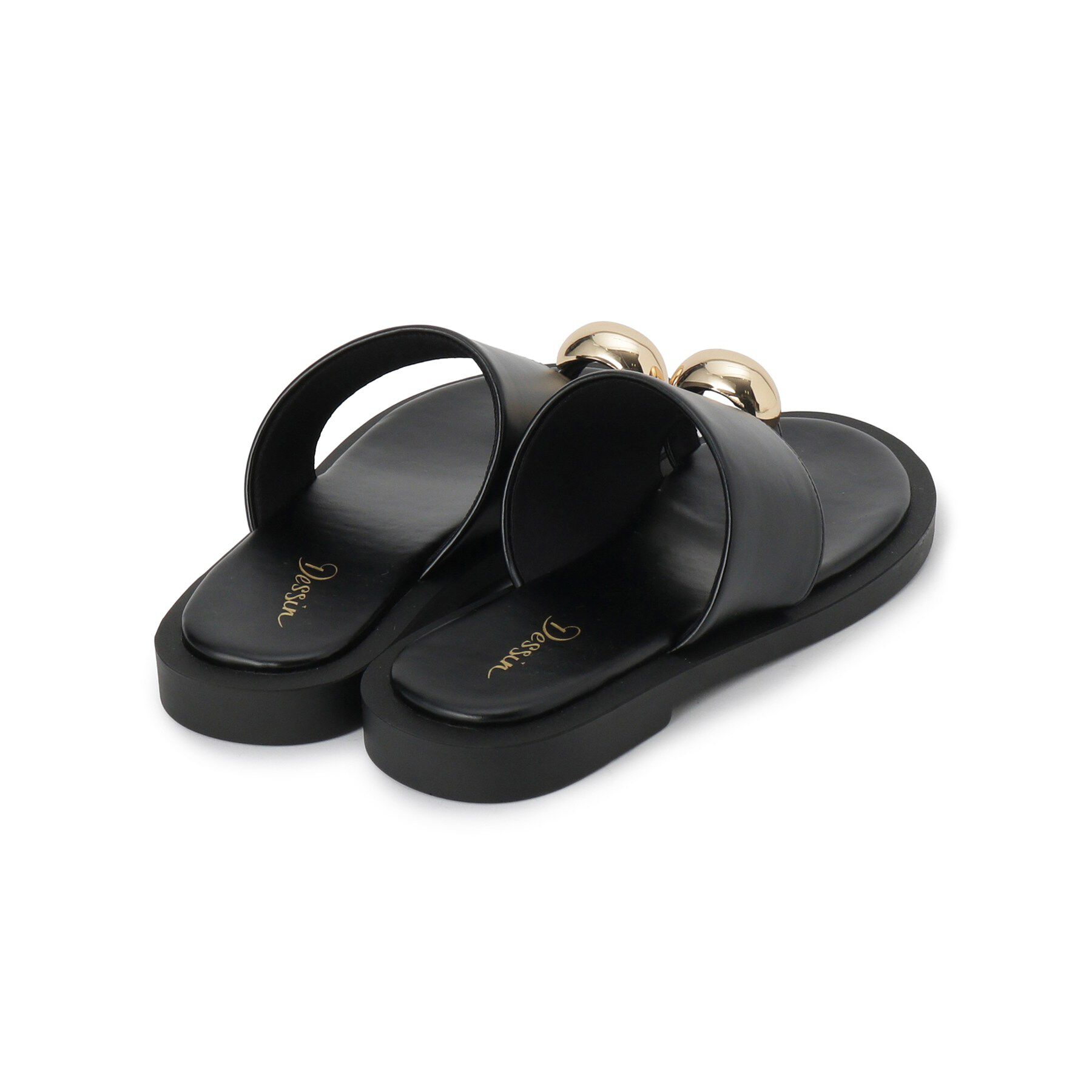 Dessin「メタルアクセントサムリングサンダル」|サンダル|