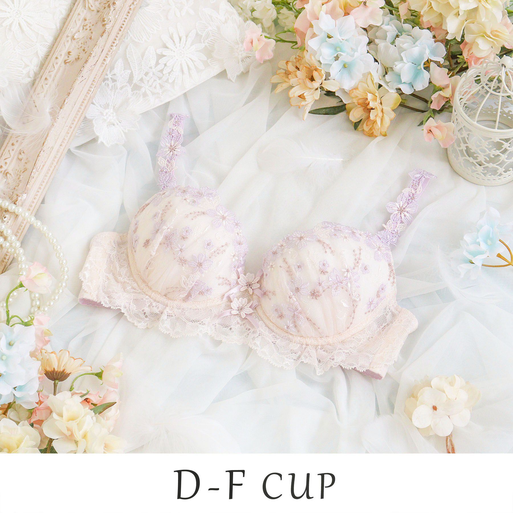 Risa Magli「フェナ ブラジャー (D-F) ＜Sweet Rich（スウィートリッチ）＞」|インナー|ピンク(071)