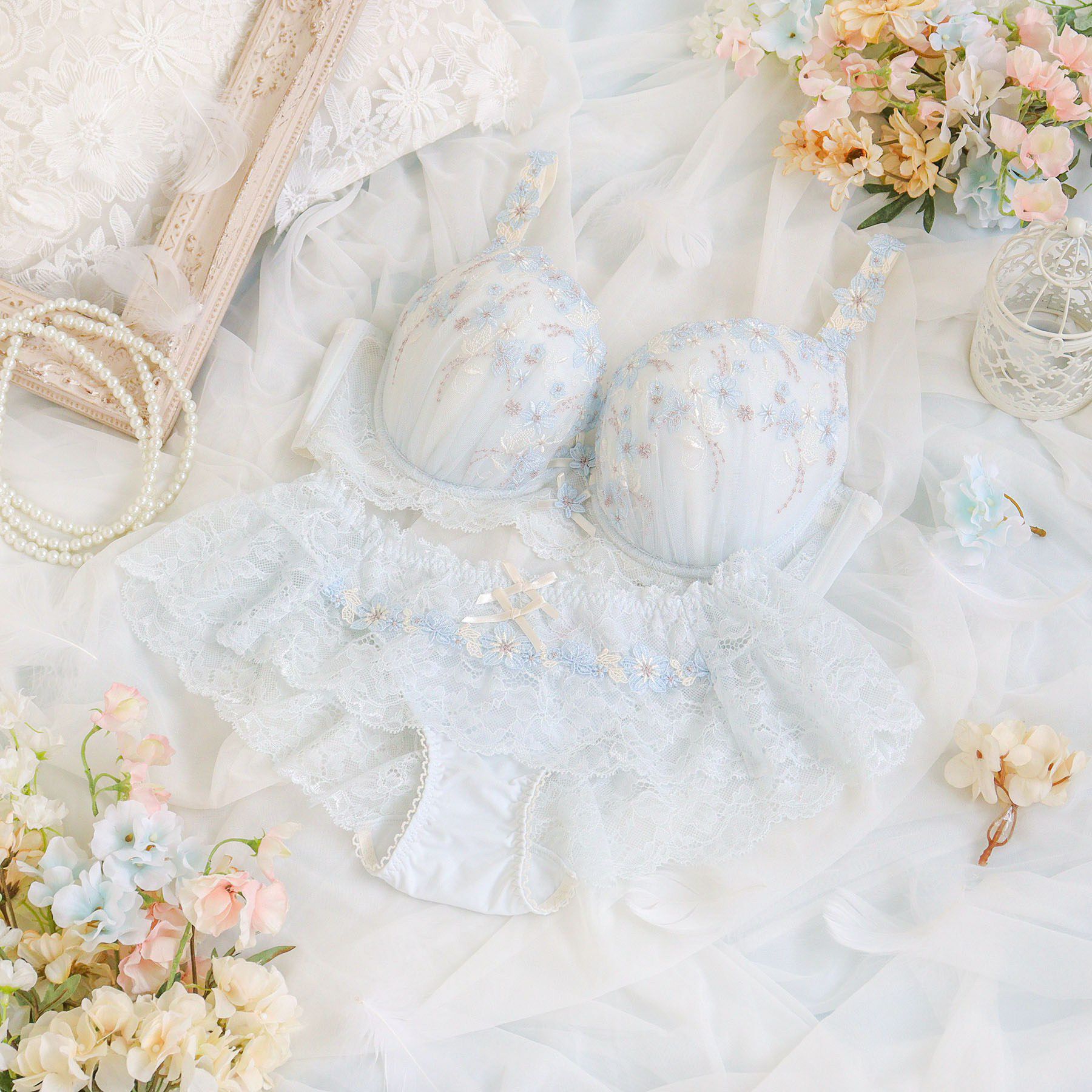 Risa Magli「フェナ ブラジャー (G-H) ＜Glamor Bra／バストアップタイプ＞」|インナー|