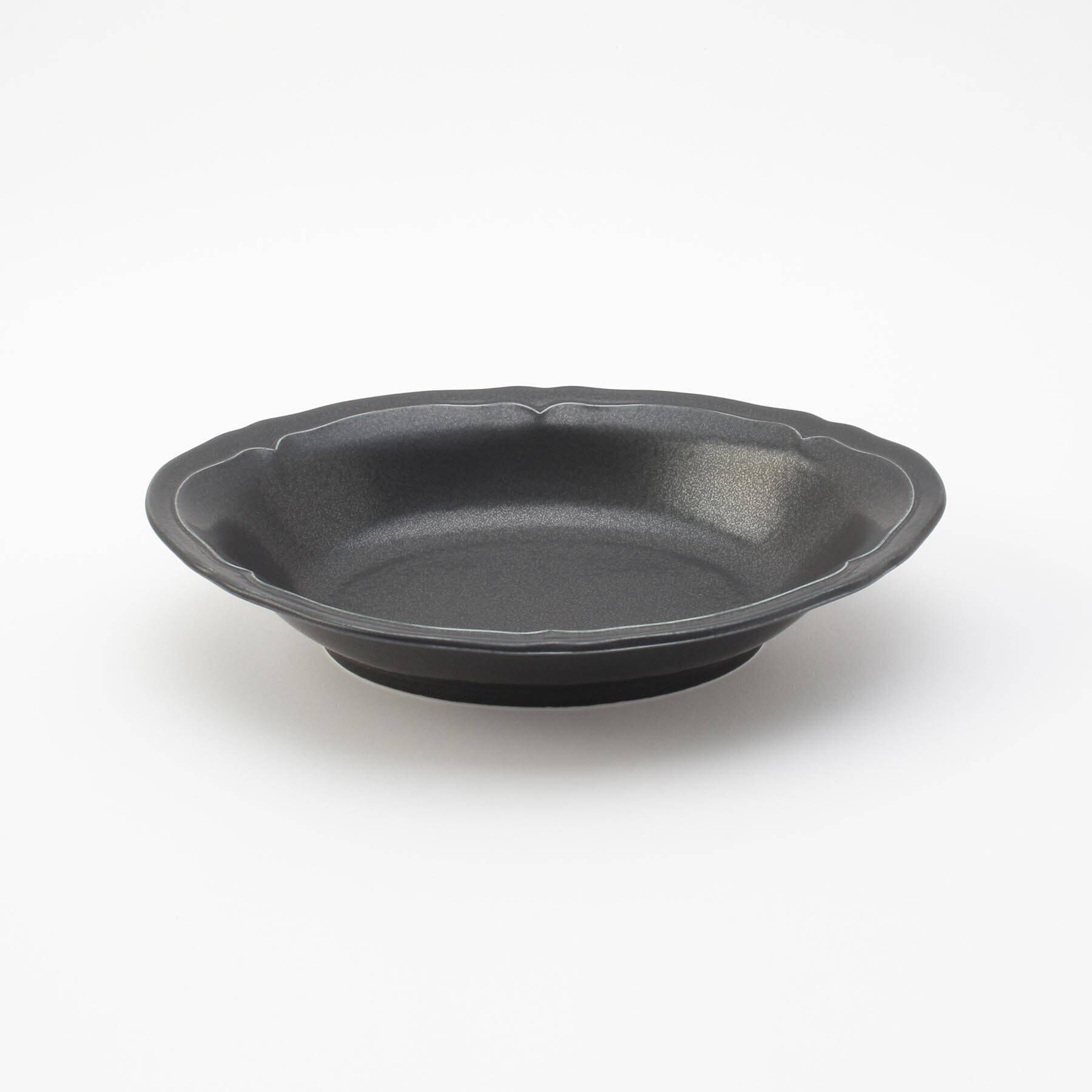 212 KITCHEN STORE「梨花 オーバルボール 24cm マットBK」|食器・キッチングッズ|