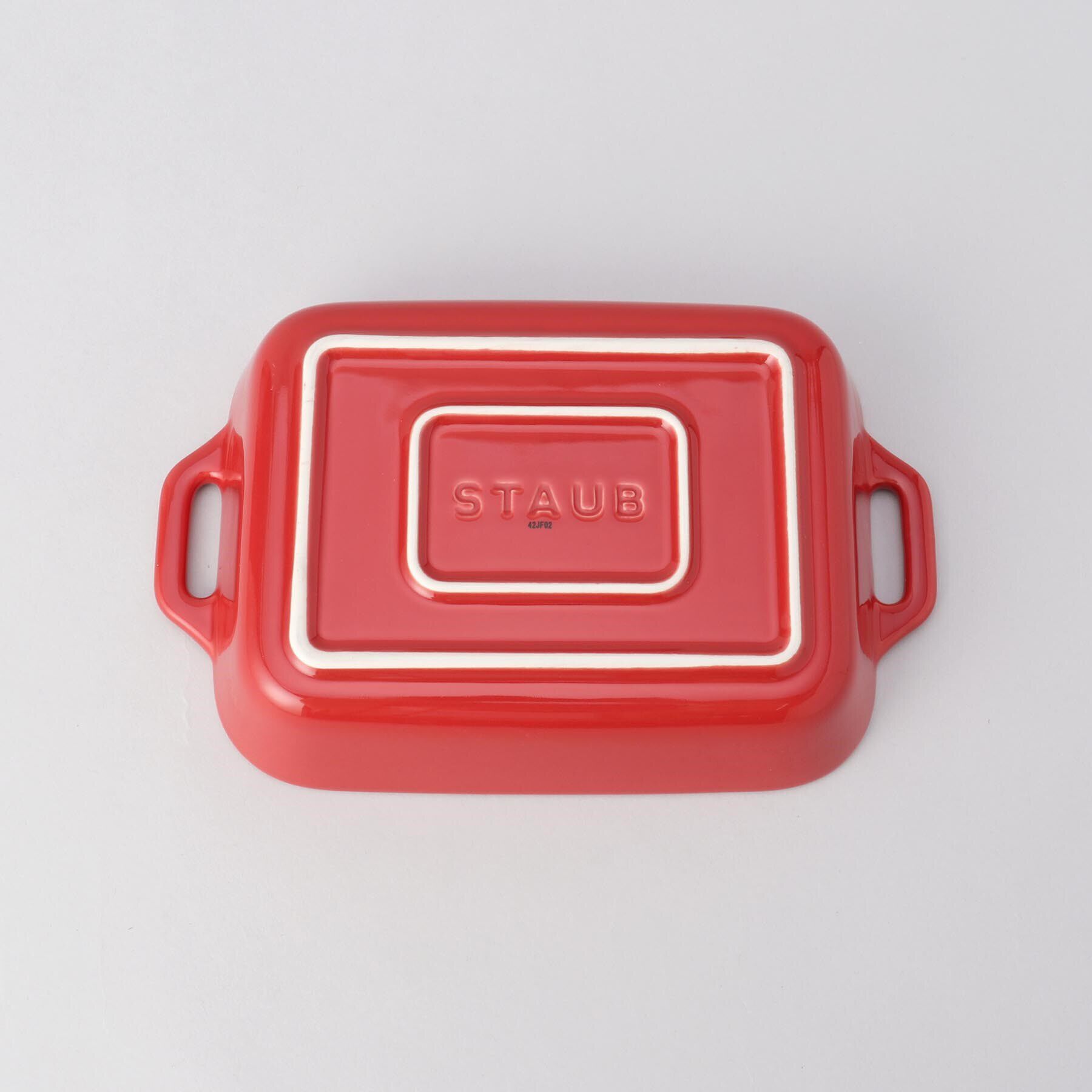 212 KITCHEN STORE「レクタンギュラーディッシュ 20cm CRD ＜Staub ストウブ ＞」|食器・キッチングッズ|