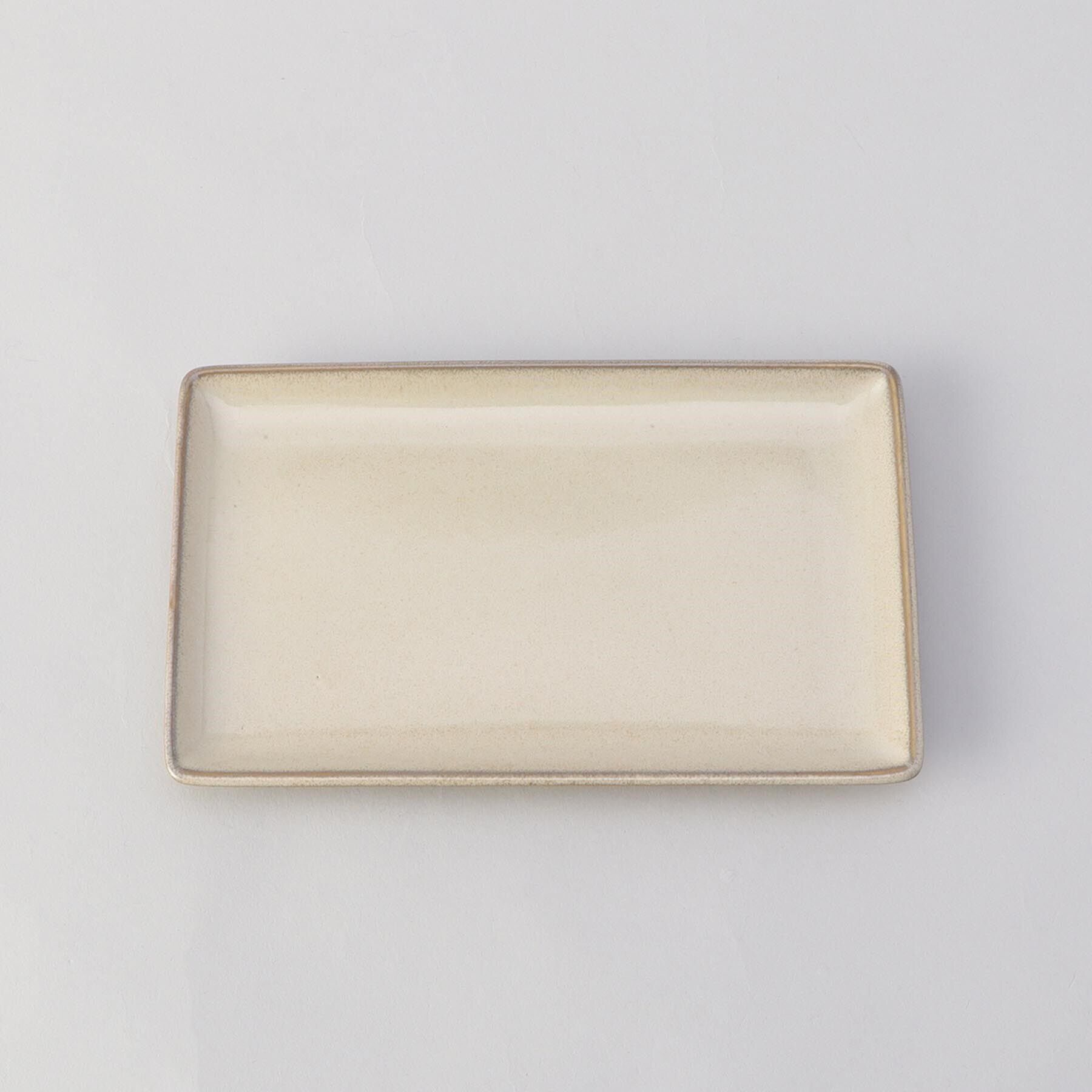 212 KITCHEN STORE「ナチュラルカラー 角トレー 20.8&times;12.6cm GY」|食器・キッチングッズ|