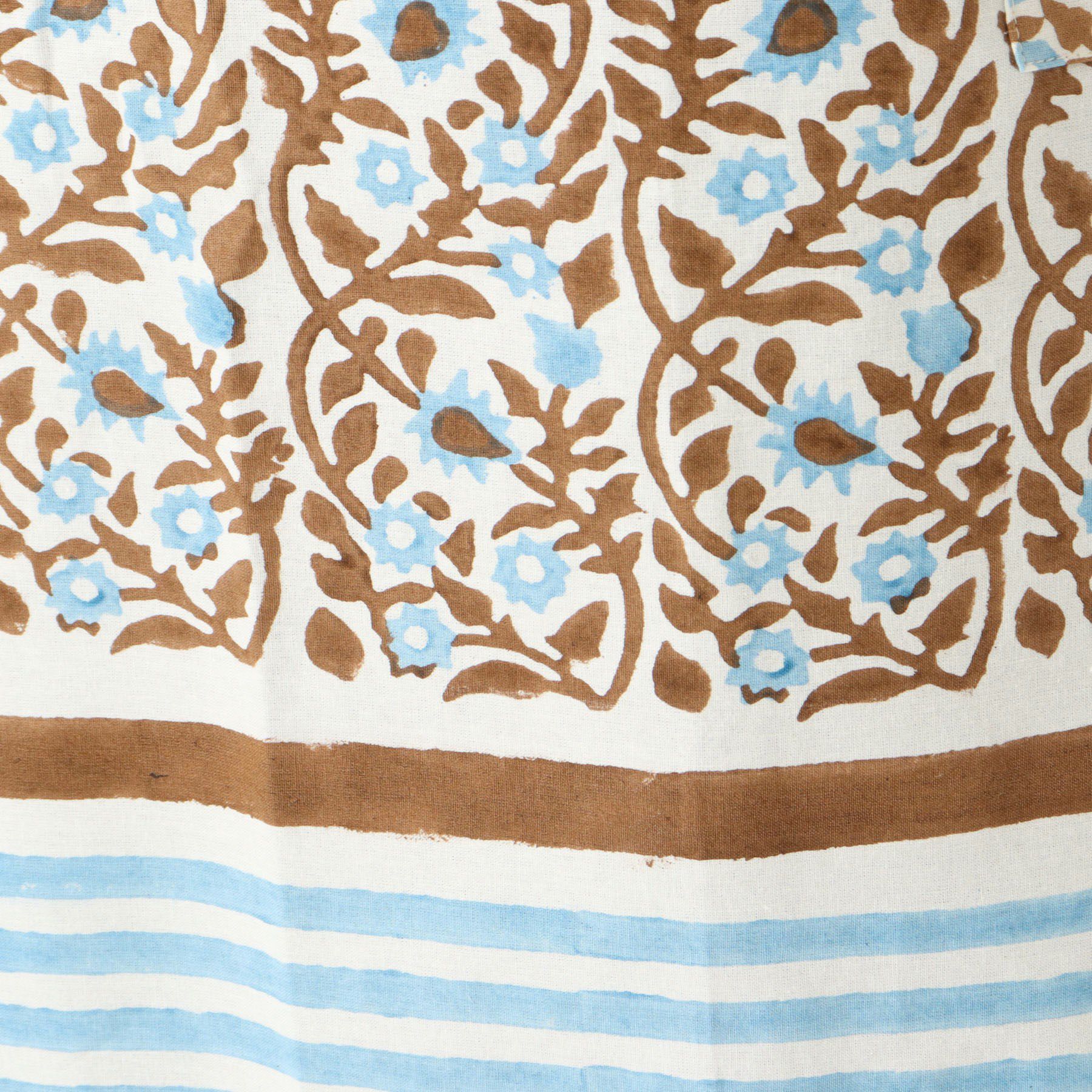 212 KITCHEN STORE「ブロックプリント フルエプロン BL ＜212Kオリジナル＞」|食器・キッチングッズ|