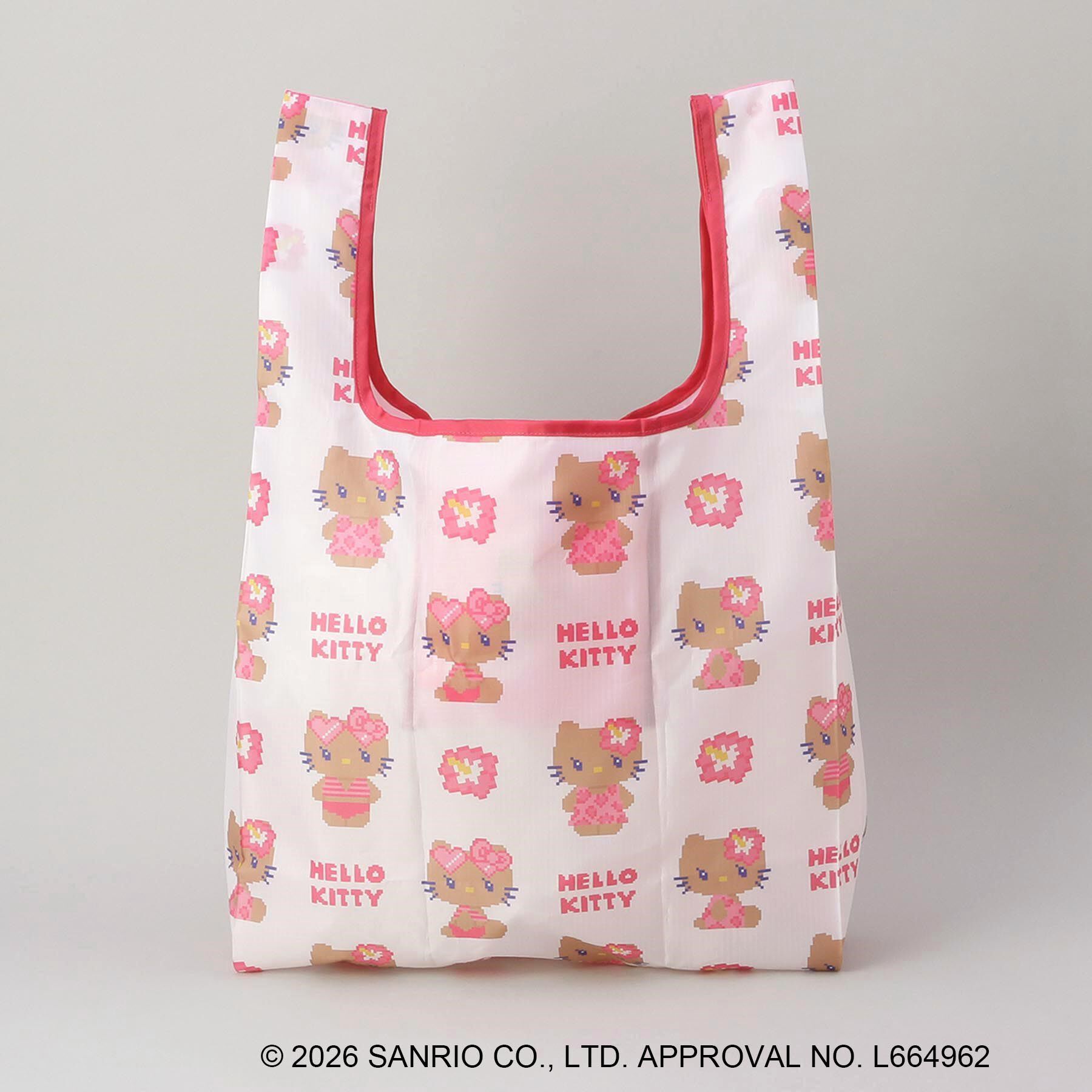 212 KITCHEN STORE「日焼けハローキティ DOTエコバッグ M」|その他|