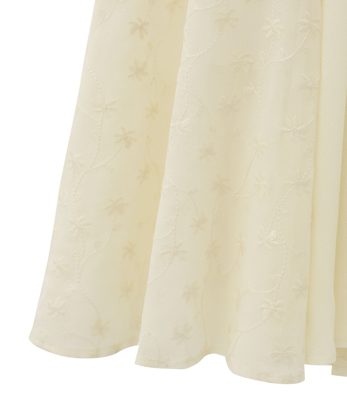 COCO DEAL「フラワー刺繍プリーツ切り替えワンピース」|ワンピース|