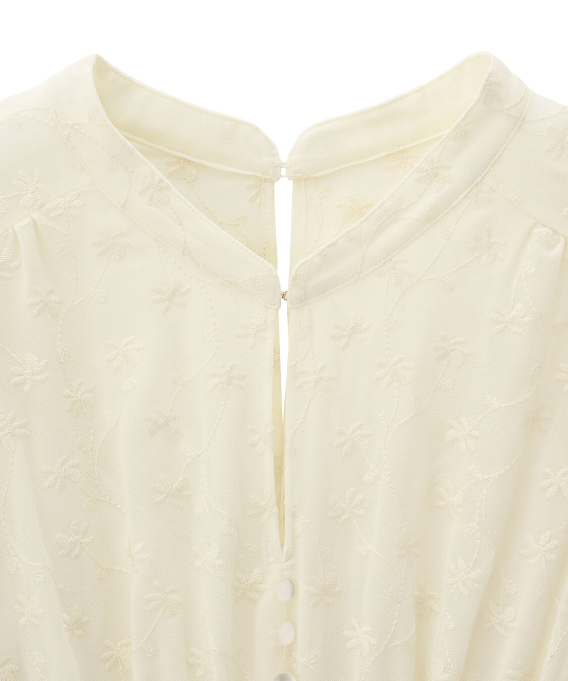 COCO DEAL「フラワー刺繍プリーツ切り替えワンピース」|ワンピース|