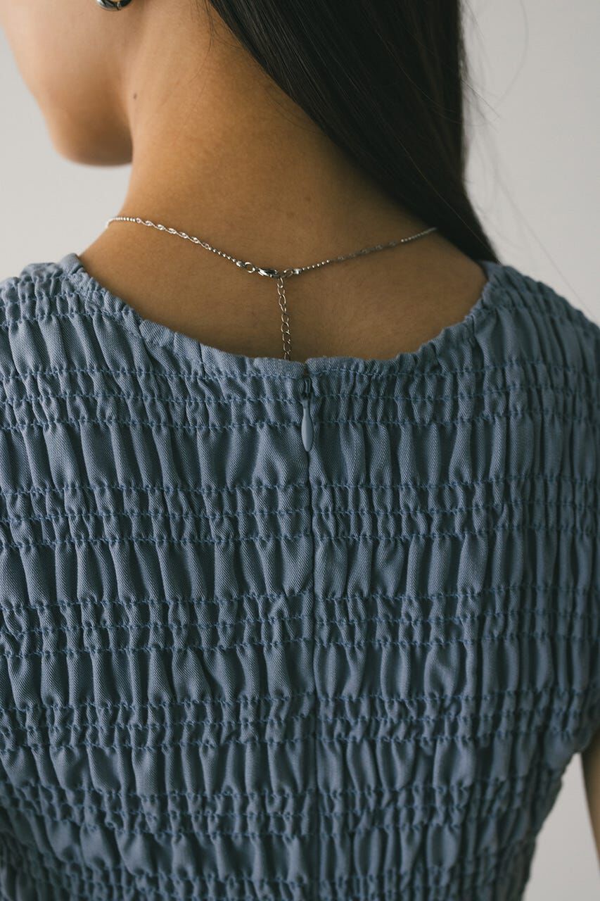 STYLEMIXER「シャーリングトップ」|タンクトップ|