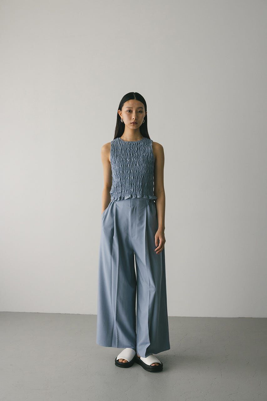 STYLEMIXER「シャーリングトップ」|タンクトップ|