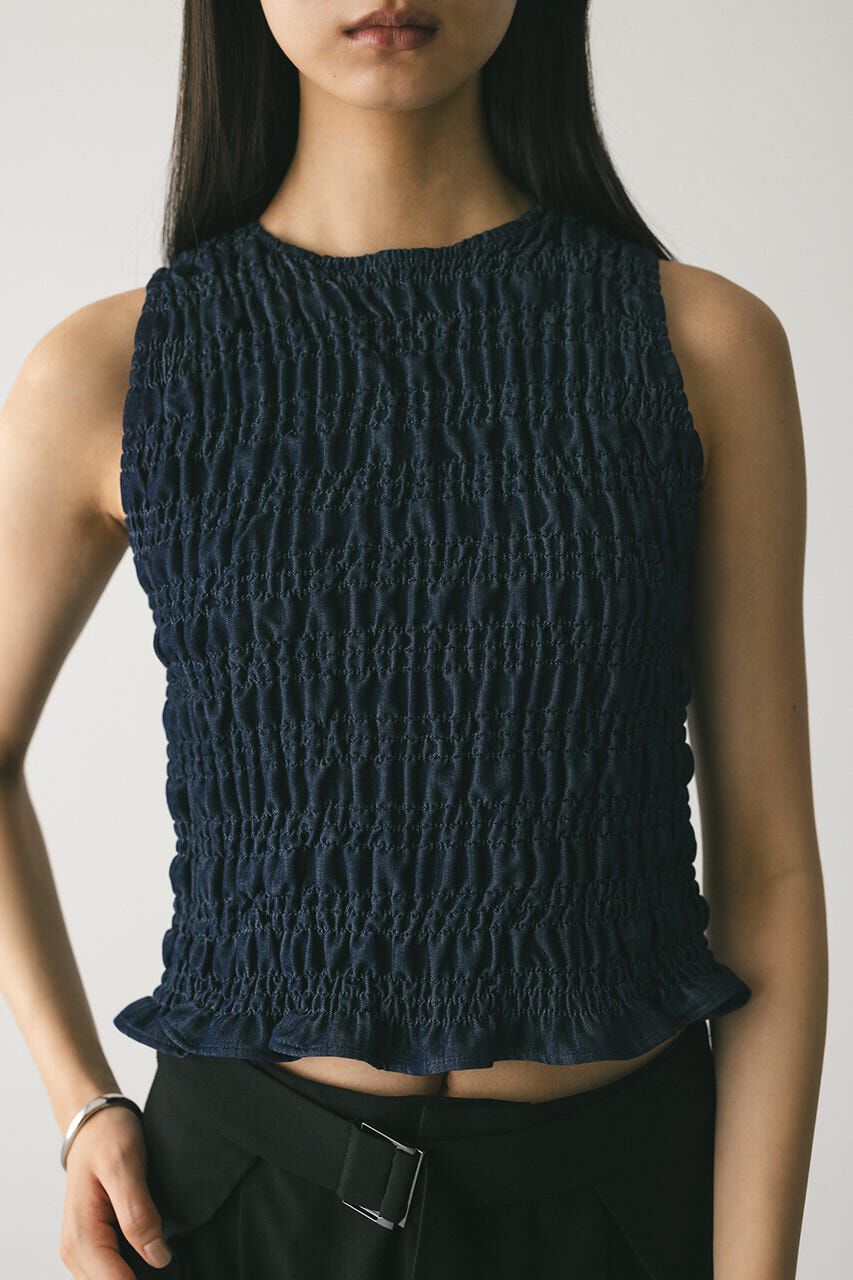 STYLEMIXER「シャーリングトップ」|タンクトップ|