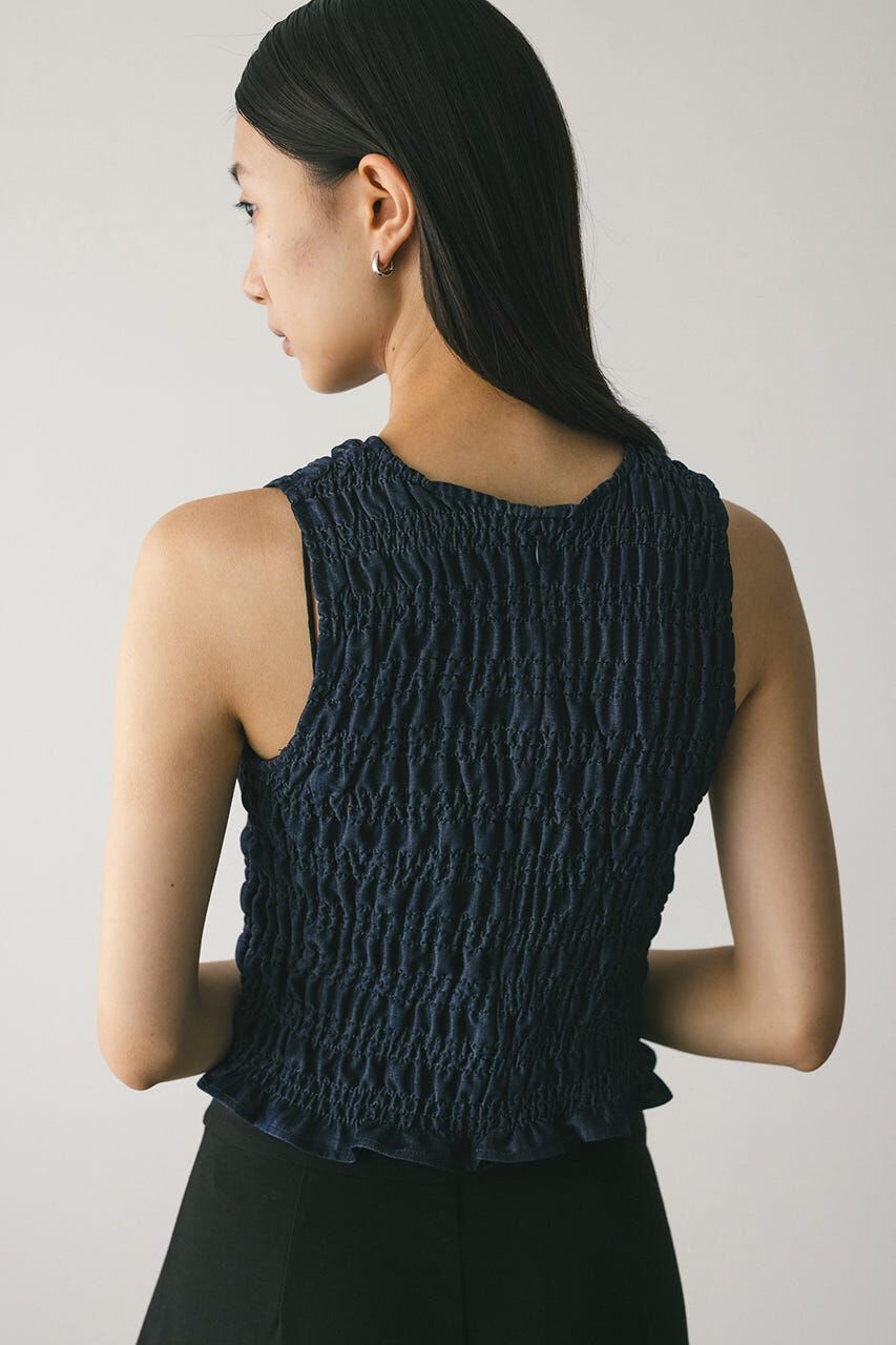 STYLEMIXER「シャーリングトップ」|タンクトップ|